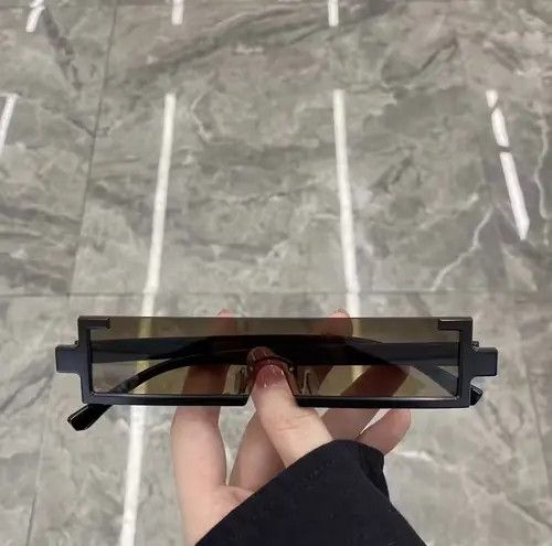 Designer × Vintage Vintage square frame sunglasses Size ONE SIZE - 1 Preview