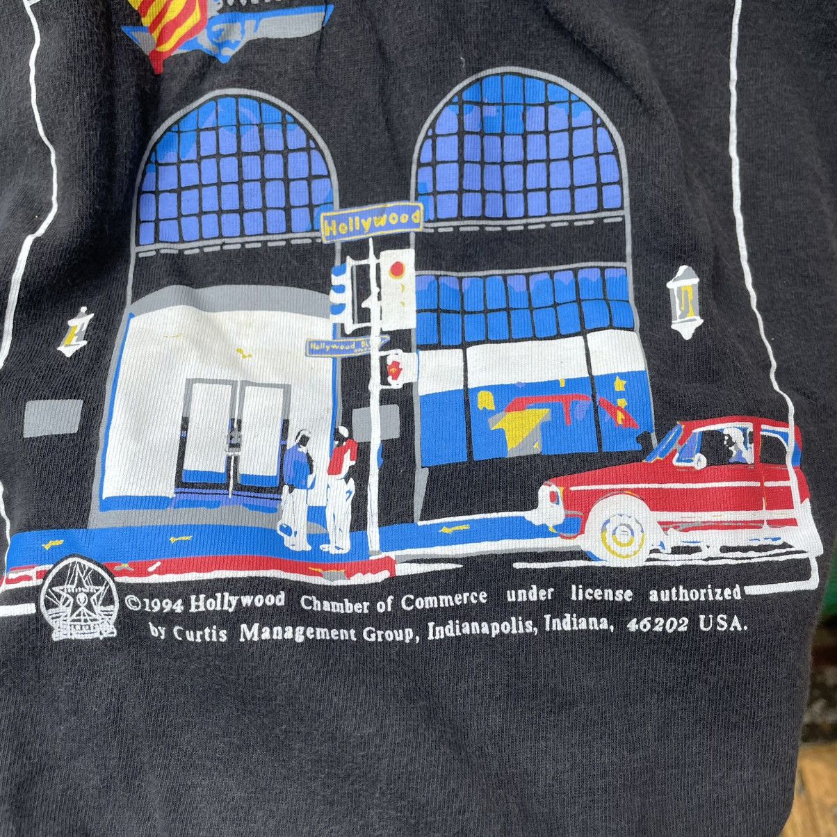 Vintage 🔥Vintage 1994 Hollywood Walk Of Fame Red Carpet Promo Tee Size US M / EU 48-50 / 2 - 6 Thumbnail