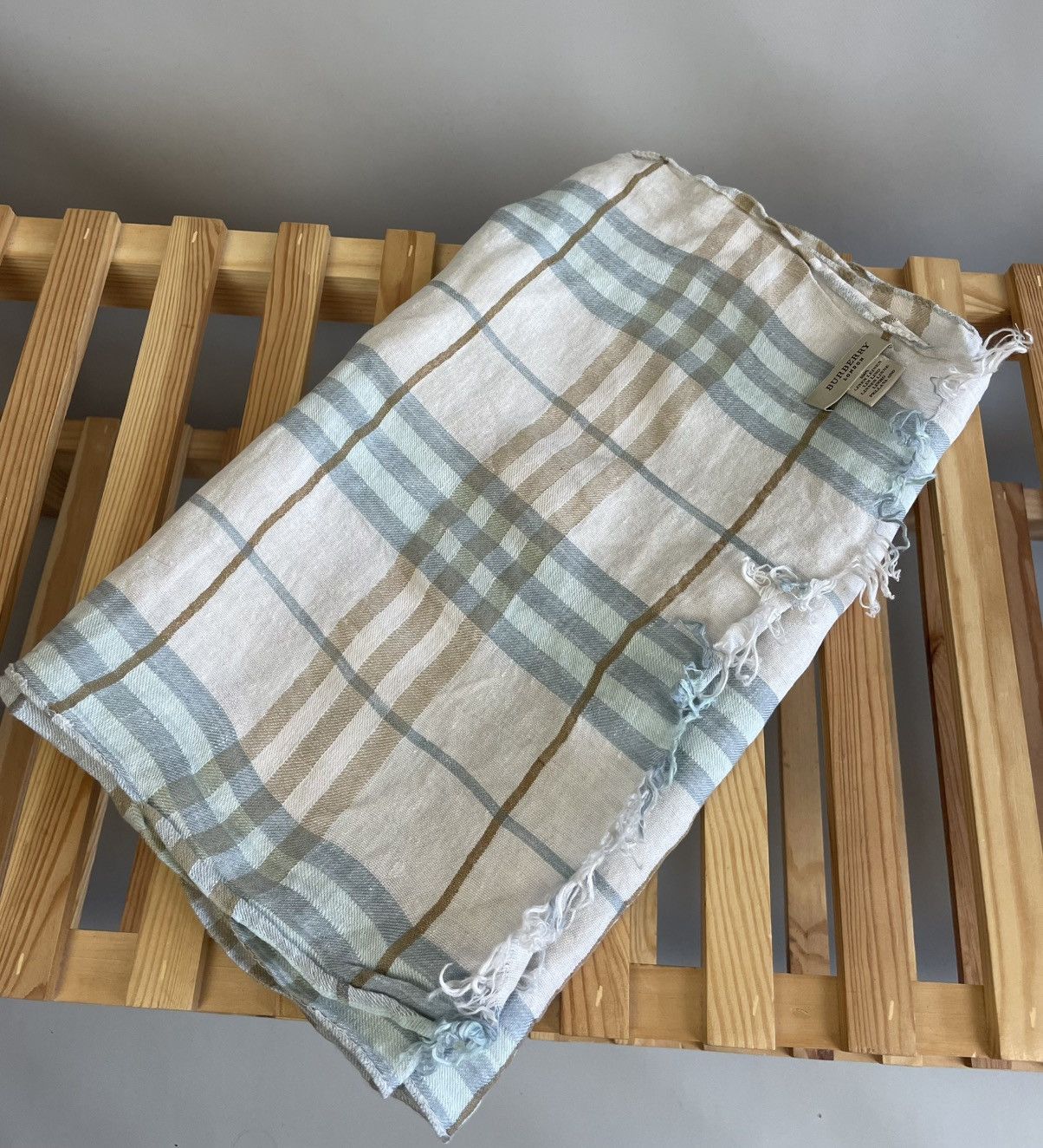 Burberry Burberry linen scarf Size ONE SIZE - 1 Thumbnail
