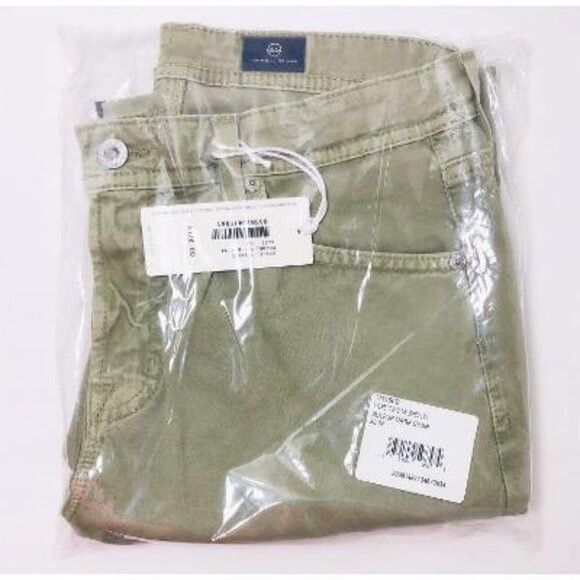 AG Adriano Goldschmied AG Adriano Goldschmied Mens Green Everett SUD Slim Straight Size US 30 / EU 46 - 5 Thumbnail