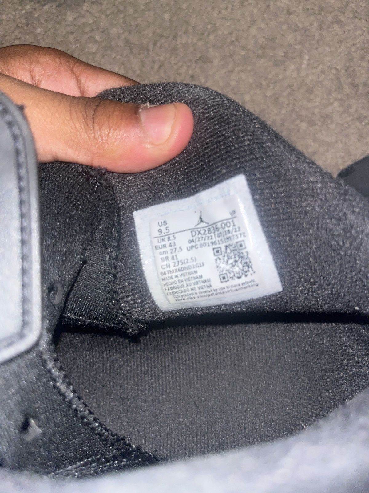 Jordan Brand Chrome jordan 6’s Size US 9.5 / EU 42-43 - 6 Thumbnail