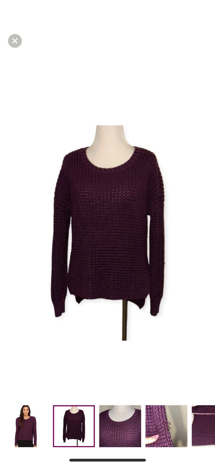 Sam Edelman Sam Edelman small Ashlee high low sweater Size S / US 4 / IT 40 - 1 Thumbnail