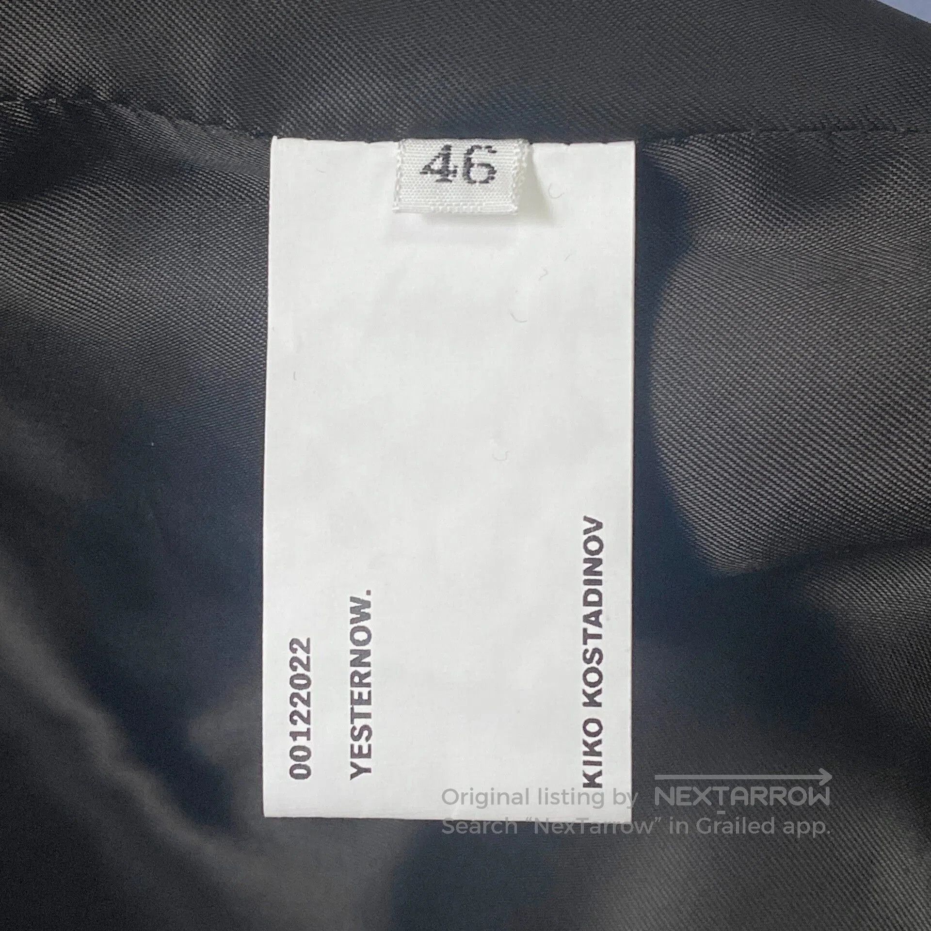Kiko Kostadinov Kiko Kostadinov Black Varsity Jacket for Rent. Size US M / EU 48-50 / 2 - 6 Thumbnail