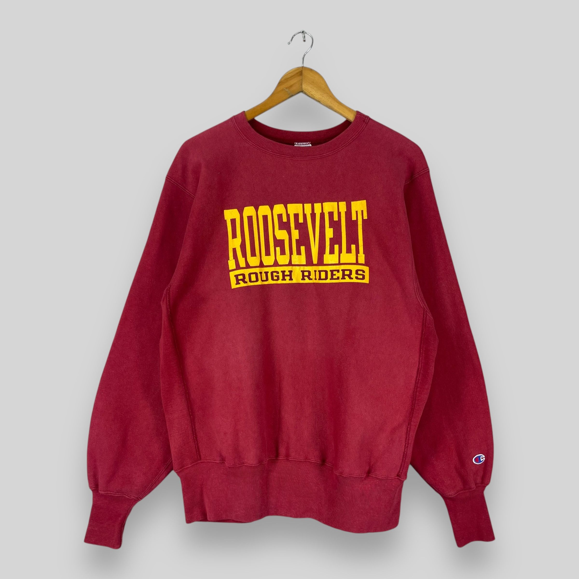 Champion Vintage 90s CHAMPION ROOSEVELT Reverse Weave Sweatshirt Size US L / EU 52-54 / 3 - 1 Thumbnail