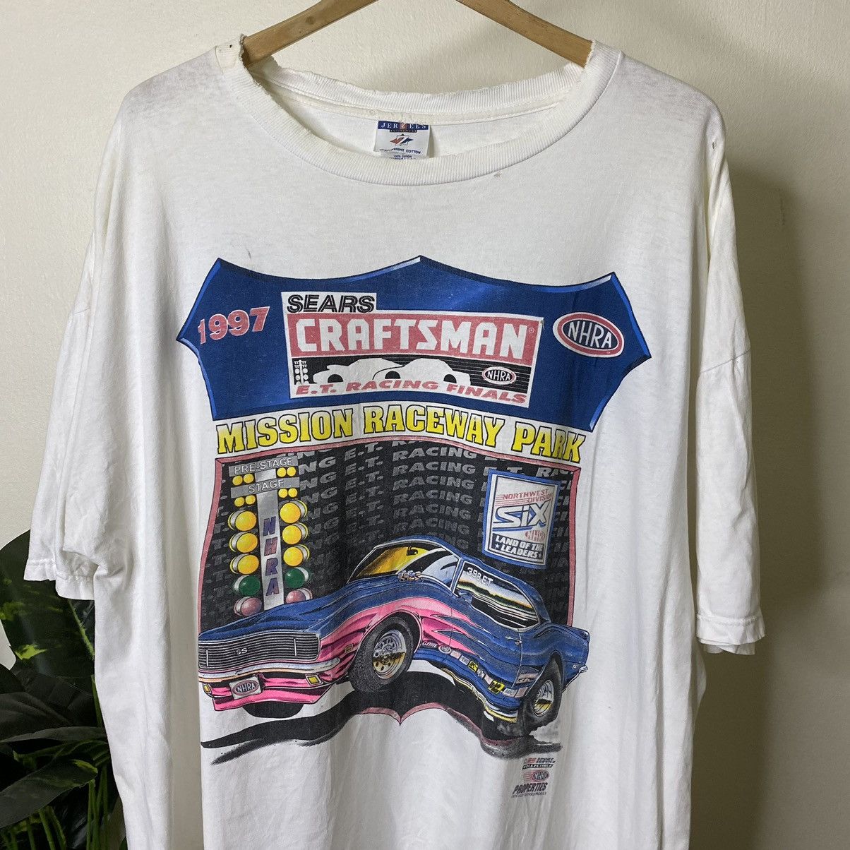 Vintage Vintage 1997 NHRA Sears Craftman ET Racing Finals Size US XXL / EU 58 / 5 - 2 Thumbnail