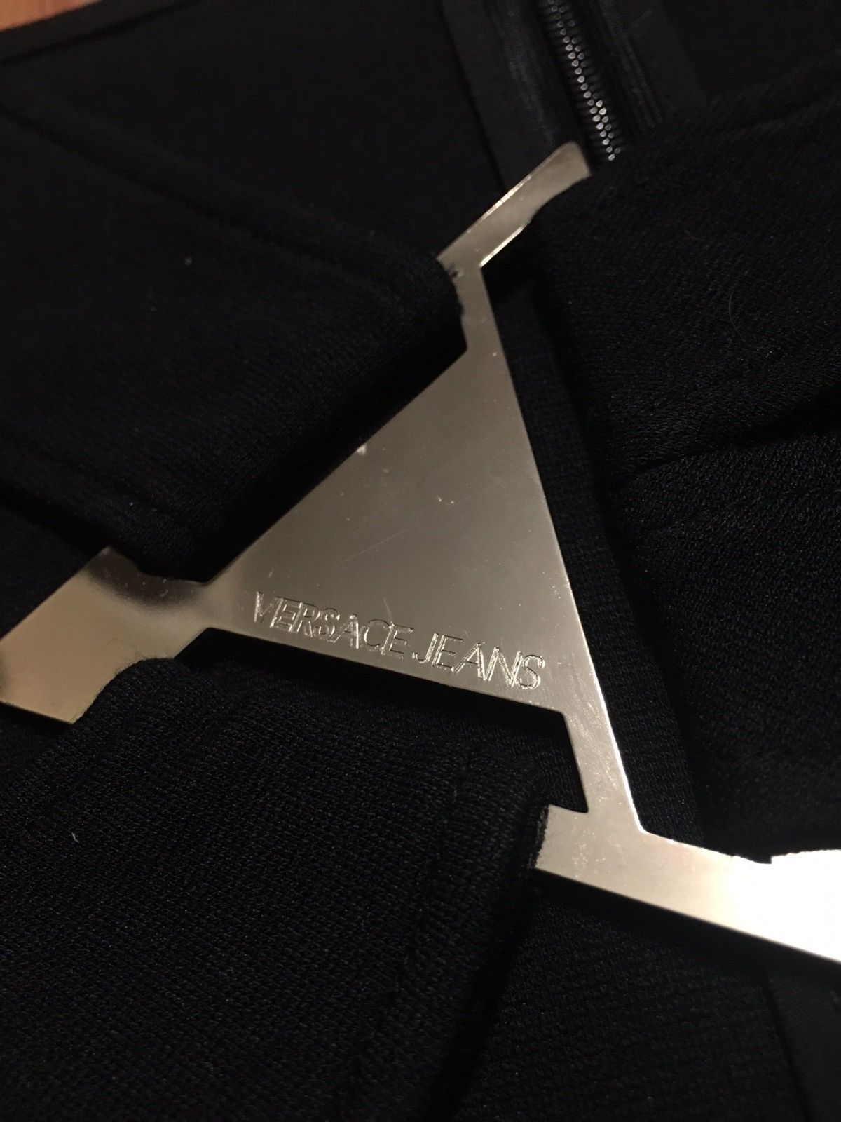 Versace × Versace Jeans Couture VERSACE Jeans Black Designed Dress Size IT42 US6 Size M / US 6-8 / IT 42-44 - 9 Thumbnail