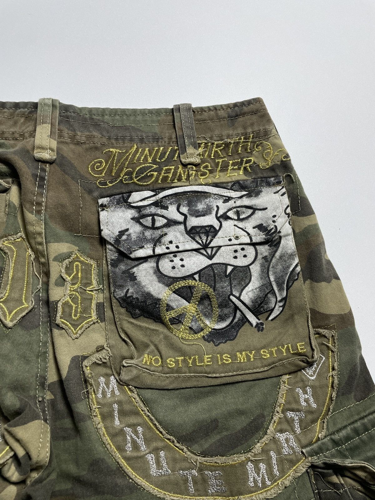 Ed Hardy Minute Mirth - Edhardy Style Short Pants Size US 32 / EU 48 - 10 Thumbnail