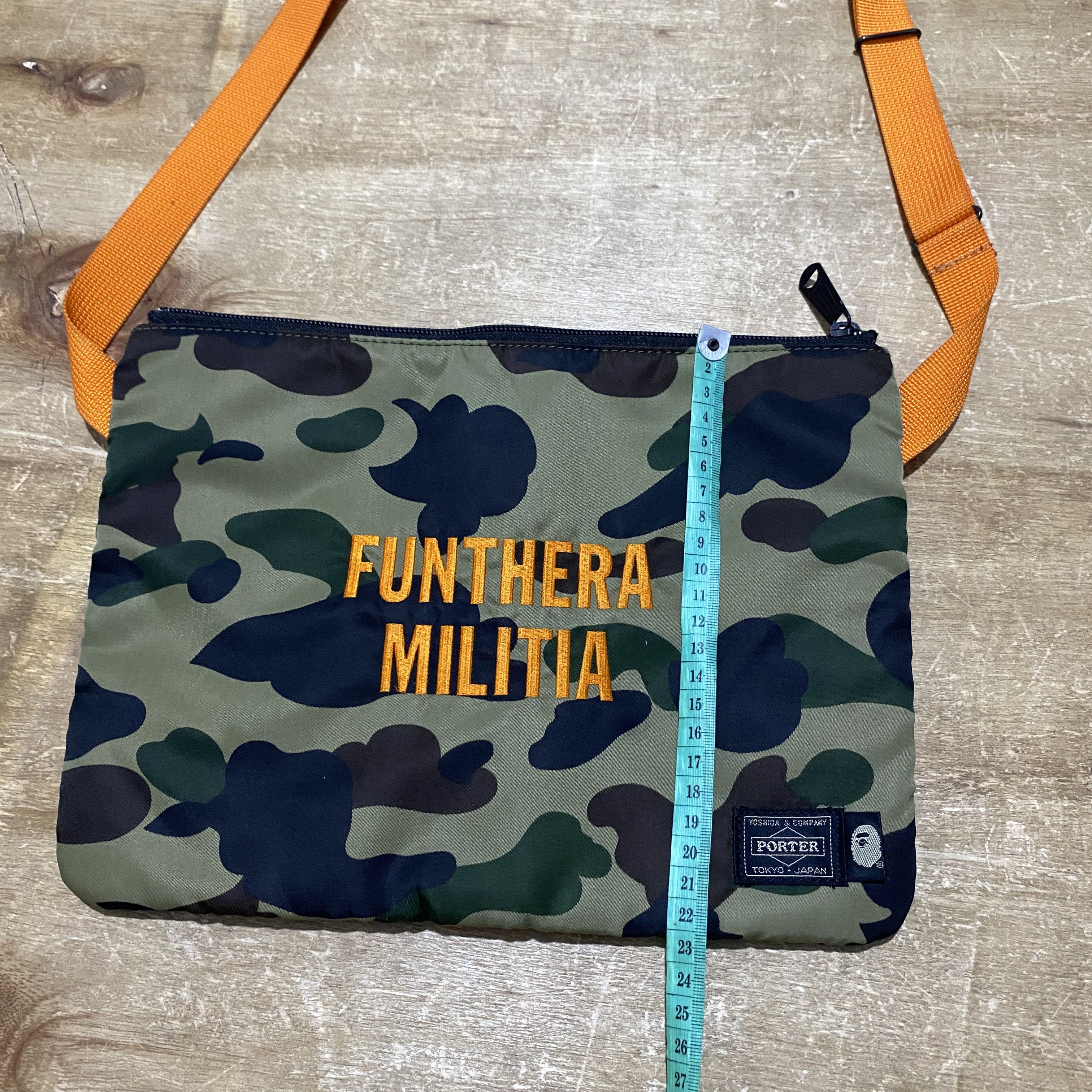 Bape × Porter Abathing Ape Tiger Camo x Porter Sacoche Size ONE SIZE - 5 Thumbnail