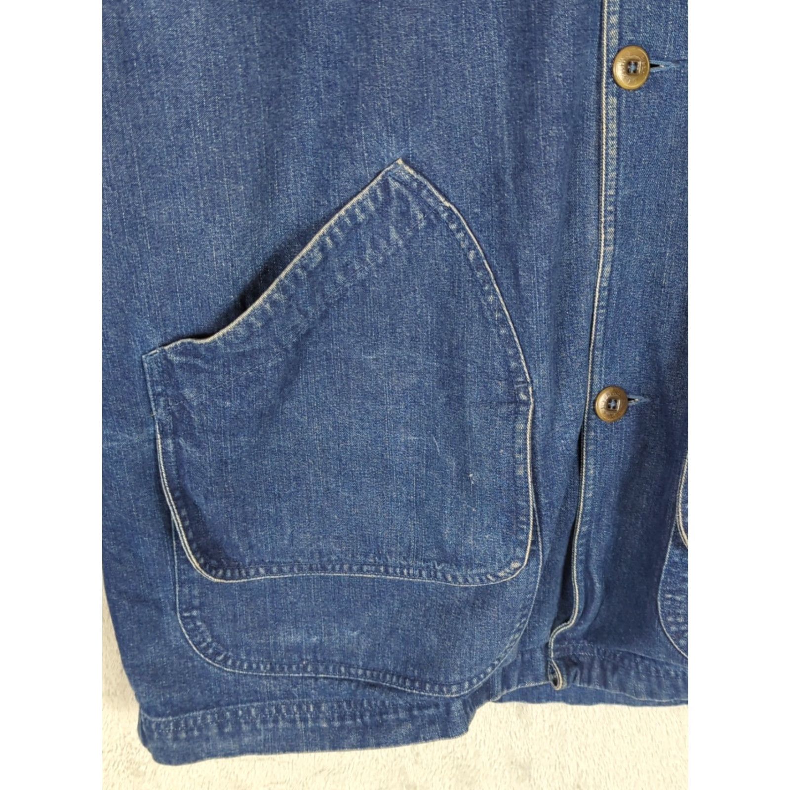 Vintage VINTAGE LL Bean Denim Barn Coat Men 2XL Tall Chore Jacket 90s Y2K denim coat blue Size US XXL / EU 58 / 5 - 3 Thumbnail