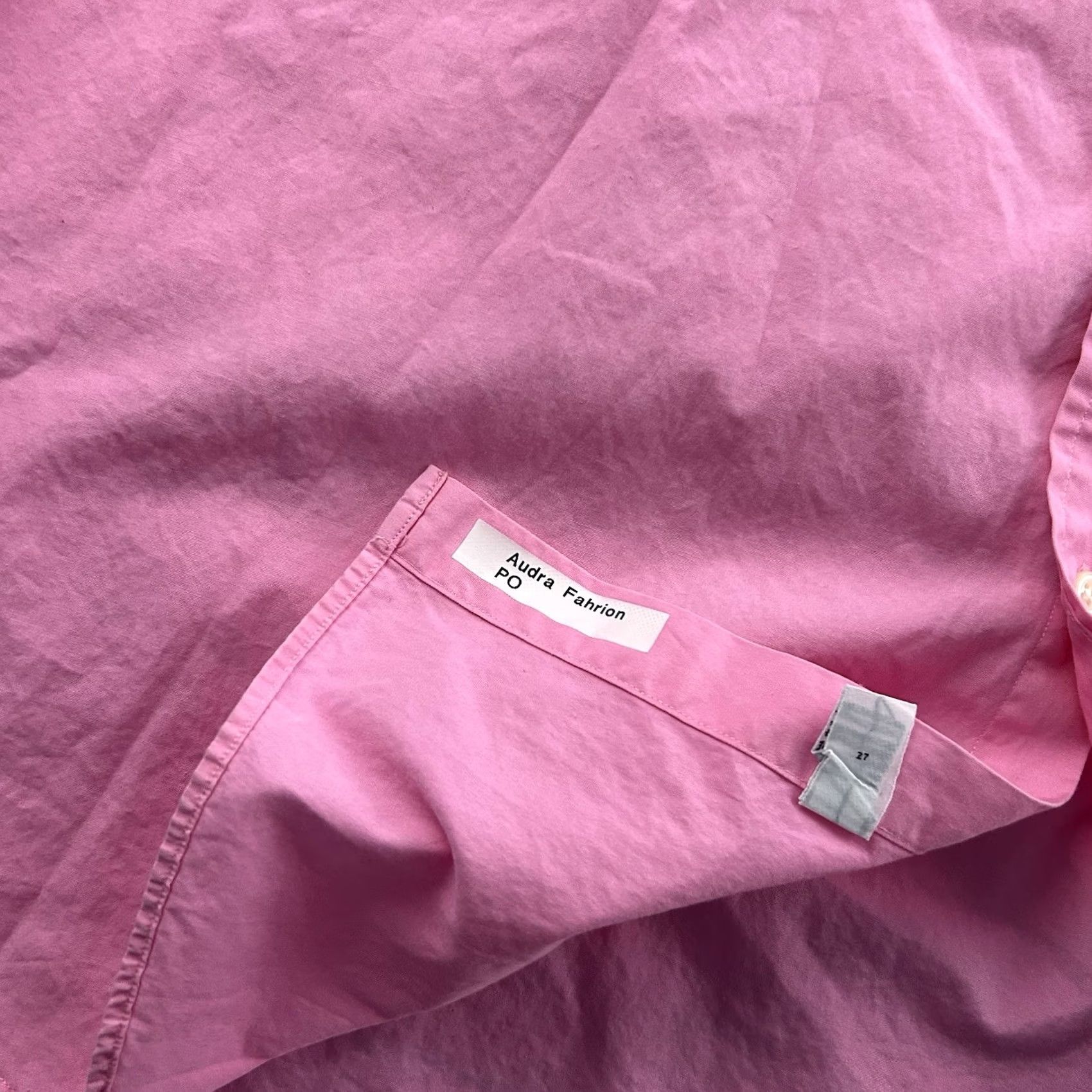 Polo Ralph Lauren Ralph Lauren Short Sleeve Button-Up Shirt Men's 2XLT Pink Solid Shirt 2XLT Mens Pink Nike Size US XXL / EU 58 / 5 - 5 Thumbnail