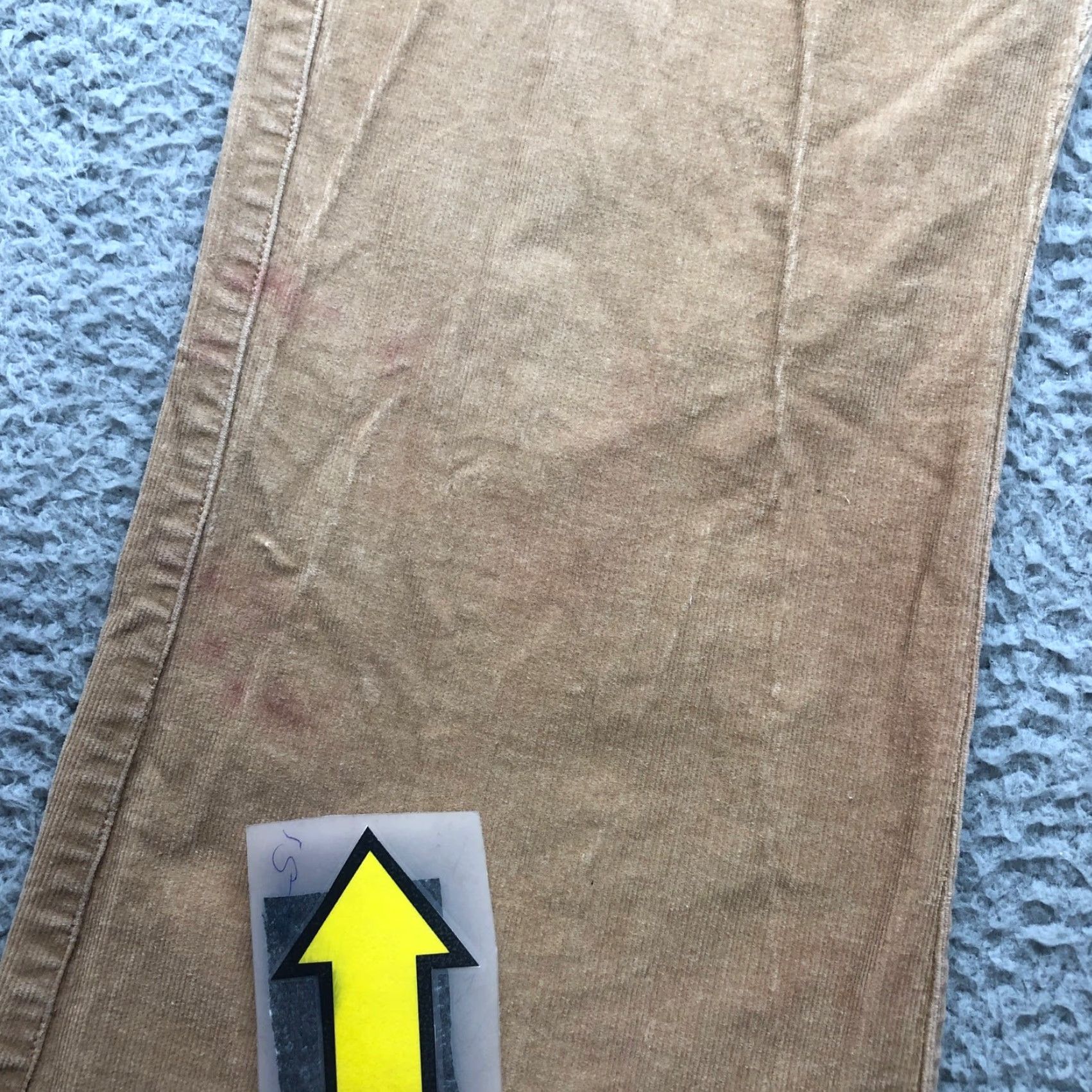Lilly Pulitzer VINTAGE Lilly Pulitzer Corduroy Flare Pants Womens M Tan 30 Inseam 28 Regular Rise 8.5-10.5 Hong Kong Ladies Pants Jeans Flared Pocket Cotton Spandex Size 32" / US 10 / IT 46 - 7 Thumbnail