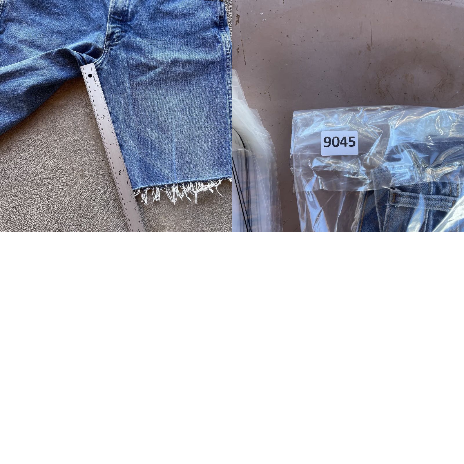 Wrangler VINTAGE Wrangler Shorts Denim Bermuda 90s Hip Hop Men 34 Blue Cotton Relaxed Regular 10 In Inseam Reworked Jorts Embroidered Logo Mens Size US 34 / EU 50 - 8 Thumbnail