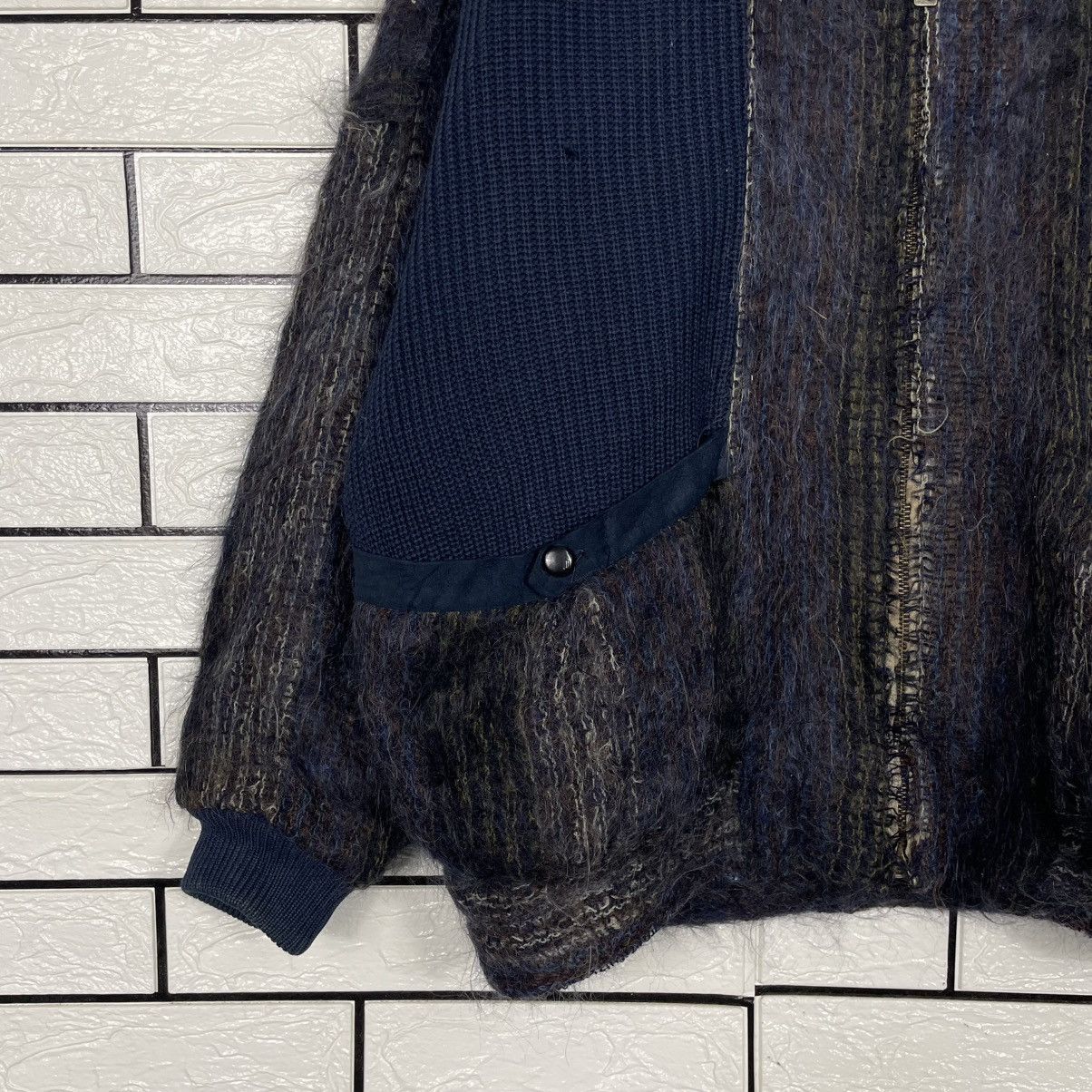 Lancel Lancel Paris Wool Bomber Jacket Size US L / EU 52-54 / 3 - 3 Thumbnail