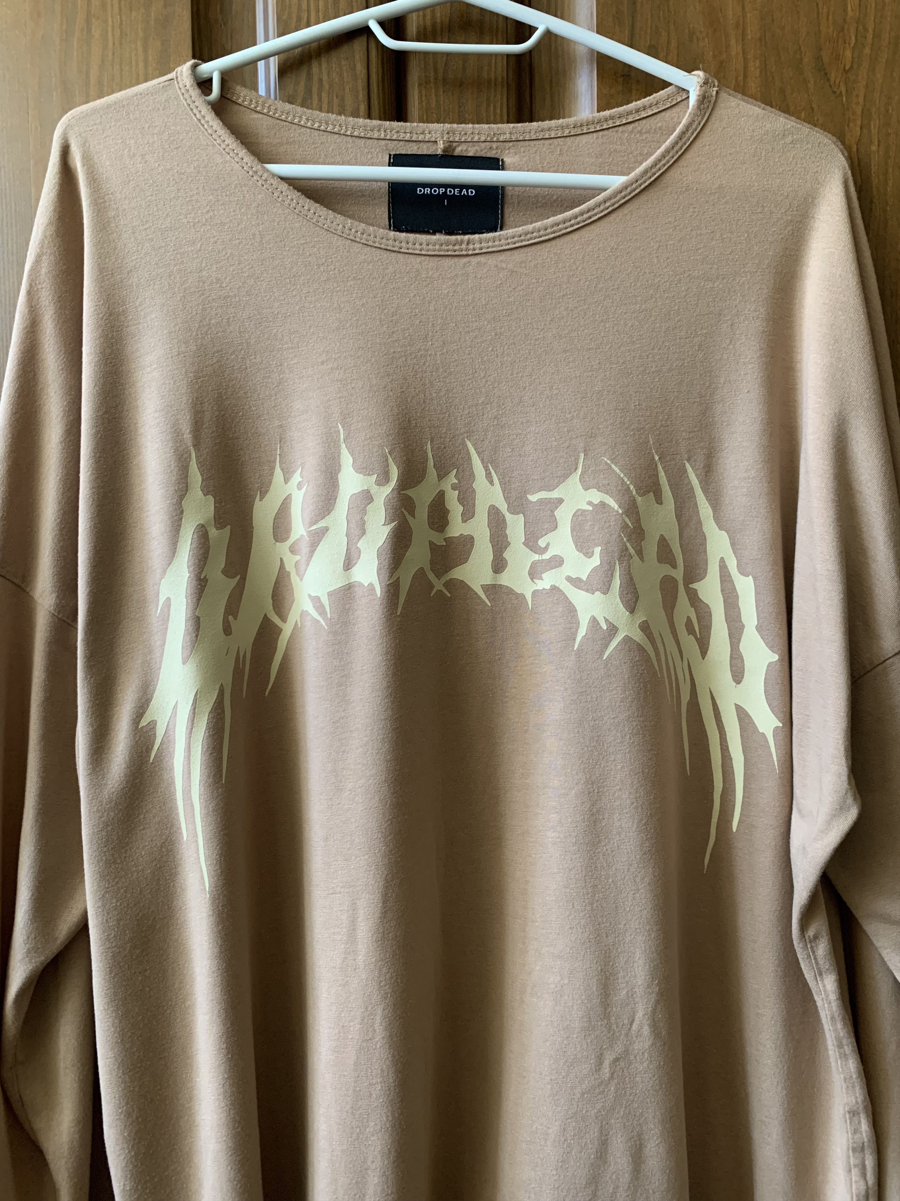 Drop Dead Clothing Drop Dead Longsleeve Rare Vintage Archive Emo Punk Metal y2k Size US L / EU 52-54 / 3 - 3 Thumbnail