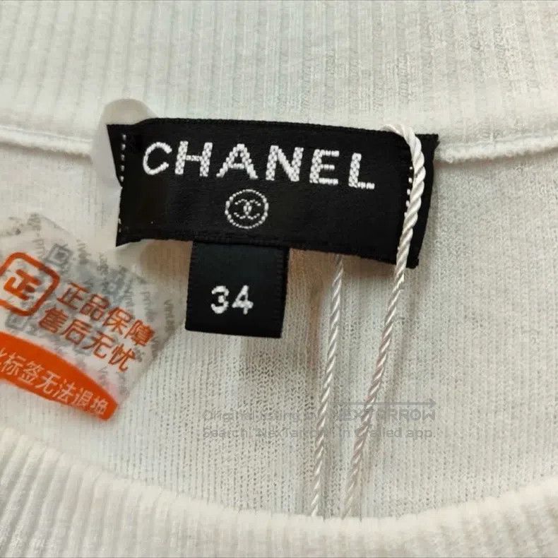 Chanel Chanel Three-dimensional water drop short sleeves Size XXS / US 00 / IT 34 - 2 Thumbnail