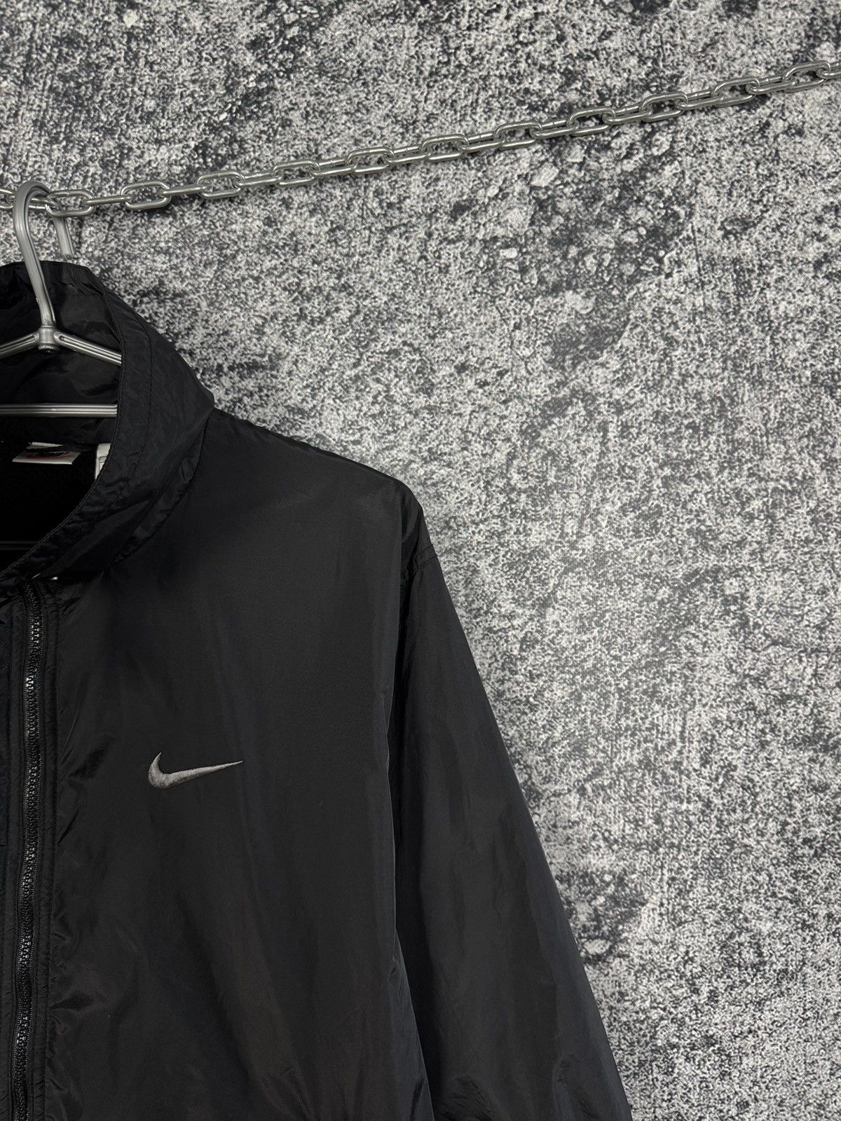 Nike Vintage 90s Nike Sport Nylon Jacket Windbreaker Size L Size US L / EU 52-54 / 3 - 3 Thumbnail
