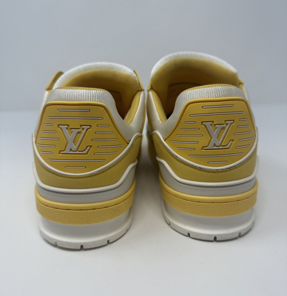 Louis Vuitton Louis Vuitton Trainer Sneaker Yellow/White New Season Size US 8 / EU 41 - 5 Thumbnail