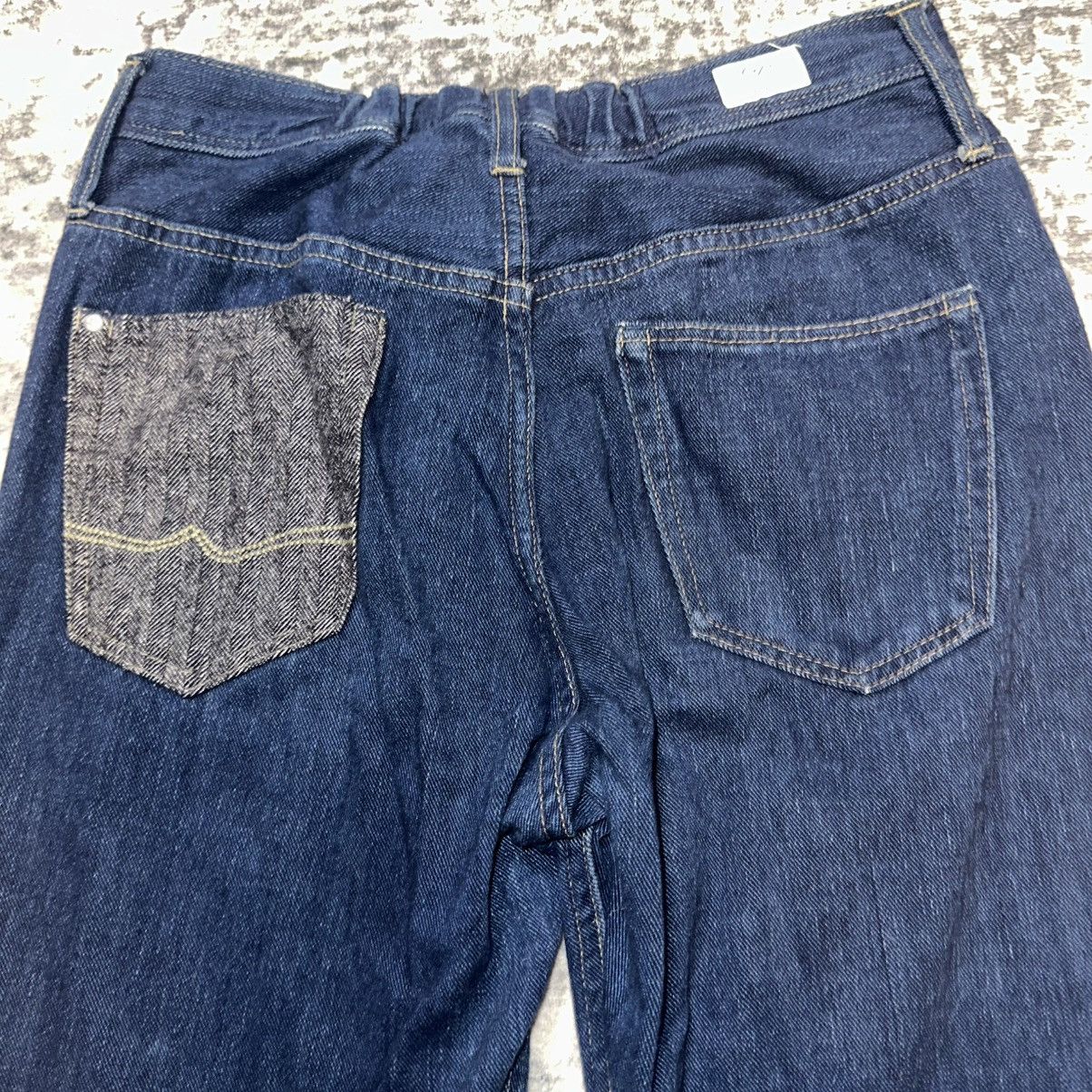 Japanese Brand CEPO Japanese Denim Jeans Straight Leg Elastic Waist Pants Size US 27 - 5 Thumbnail