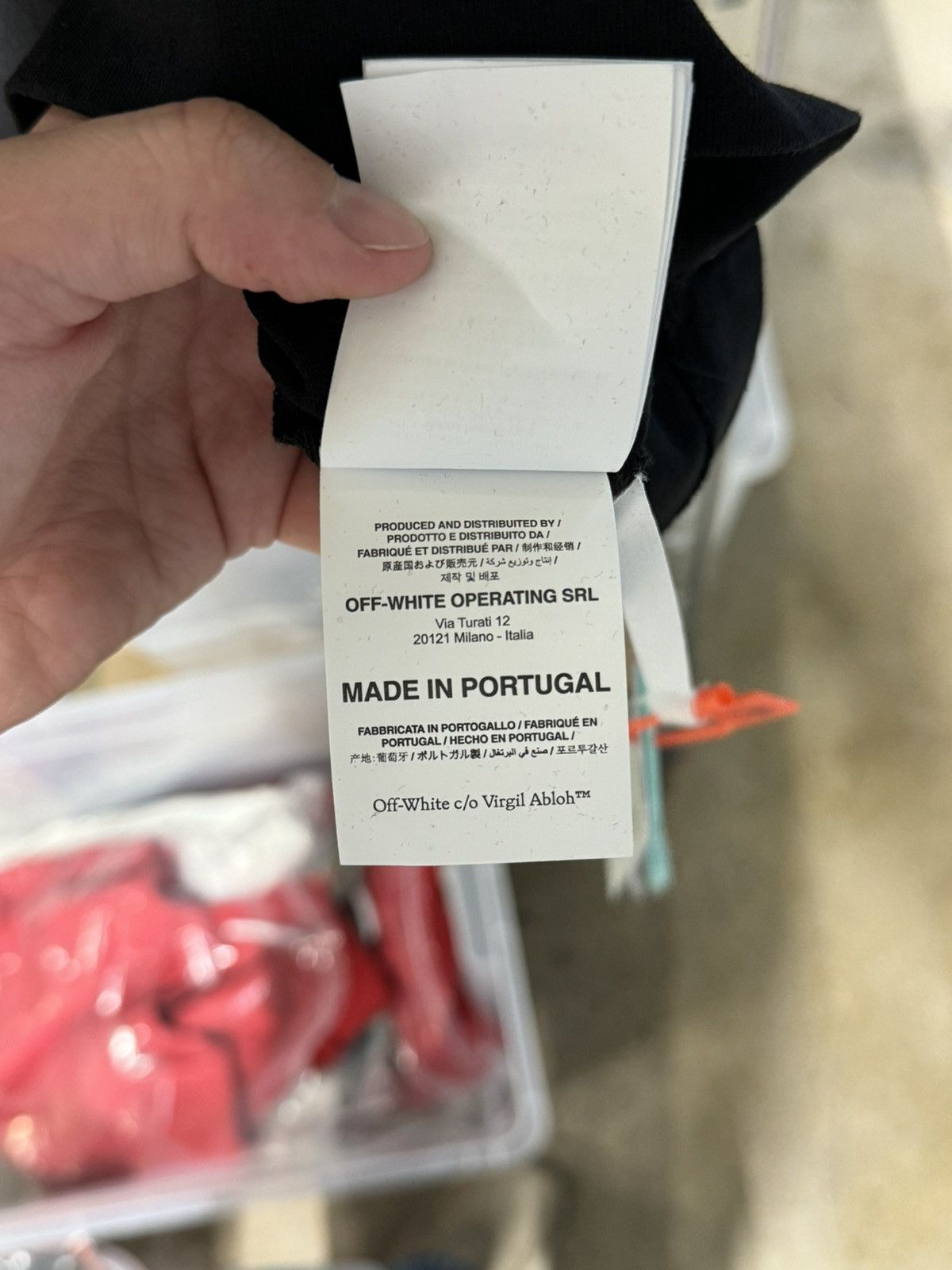 Off-White Off-White Splash Arrow T-Shirt NEW 550$ Size US L / EU 52-54 / 3 - 7 Thumbnail