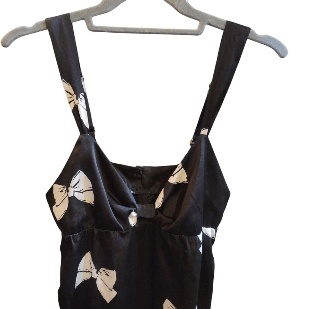 Kate Spade EUC Kate Spade Block Bow Chemise Dress Keyhole Empire Waist Size S / US 4 / IT 40 - 3 Thumbnail
