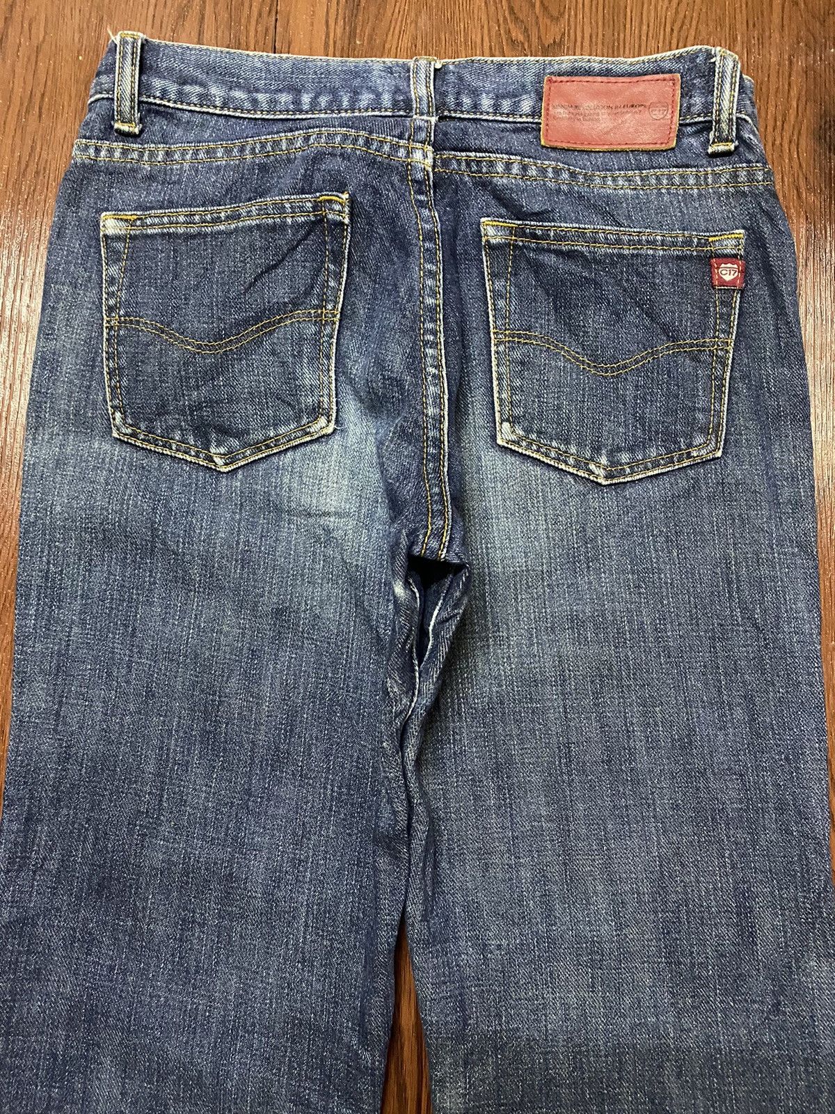 Japanese Brand Vintage Japanese Brands Blue Wash Flare Style Jeans Size US 27 - 4 Thumbnail