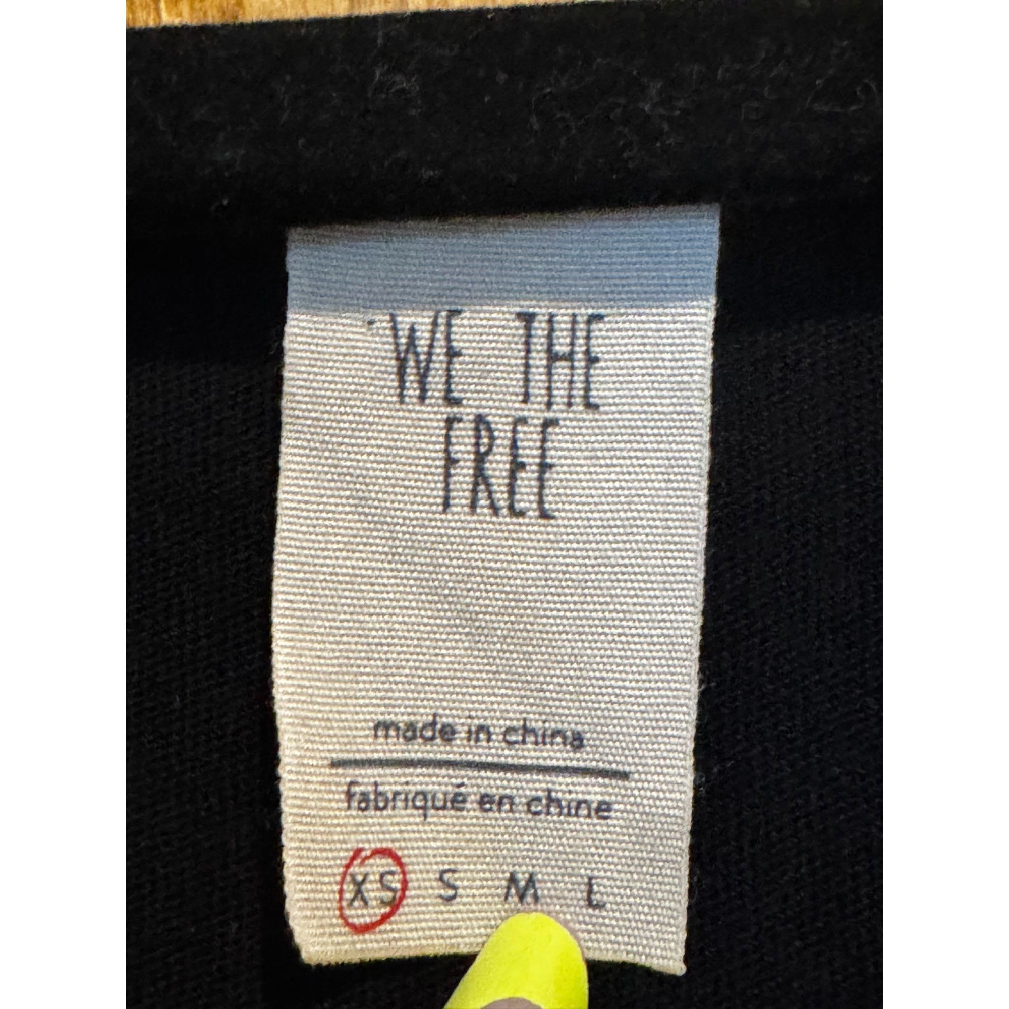 Free People We The Free People Black Hi Low Layered Tank Top Raw Hem XS Size XS / US 0-2 / IT 36-38 - 5 Thumbnail