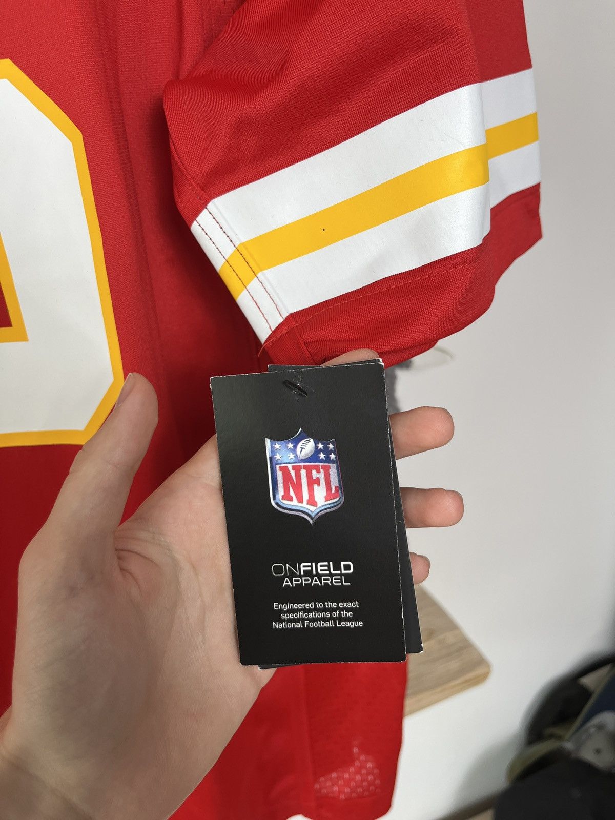 NFL Men's Nike Patrick Mahomes Red Kansas City Chiefs Jersey Size US XL / EU 56 / 4 - 5 Thumbnail