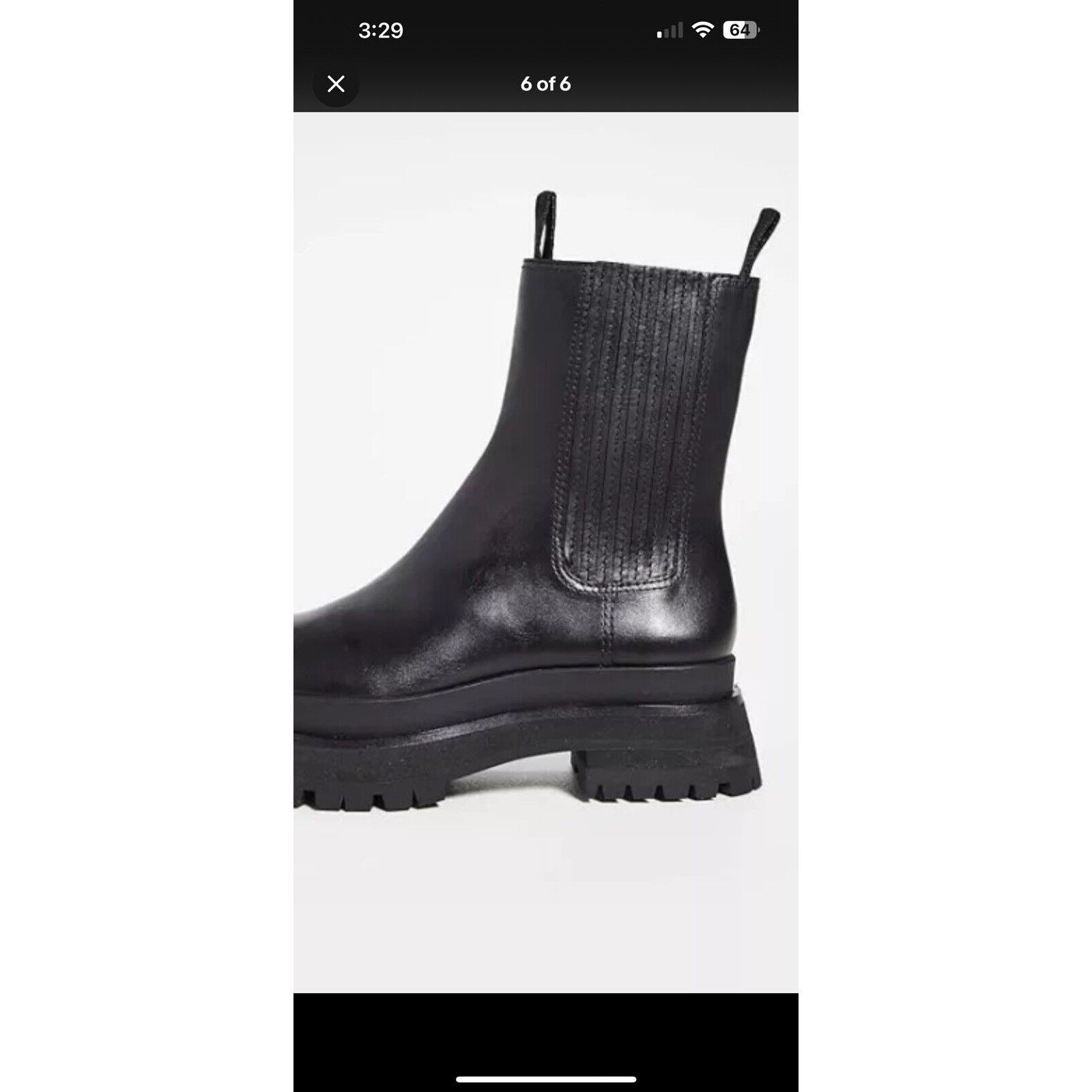 Loeffler Randall Loeffler Randall Women's Toni Lug Sole Platform Boots, 39.5 Size US 9 / IT 39 - 6 Thumbnail