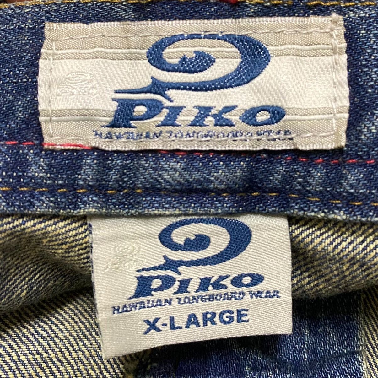 Other Very Rare Design Vintage Brand Piko Skater Baggy Jeans 1990s Size US 33 - 10 Thumbnail