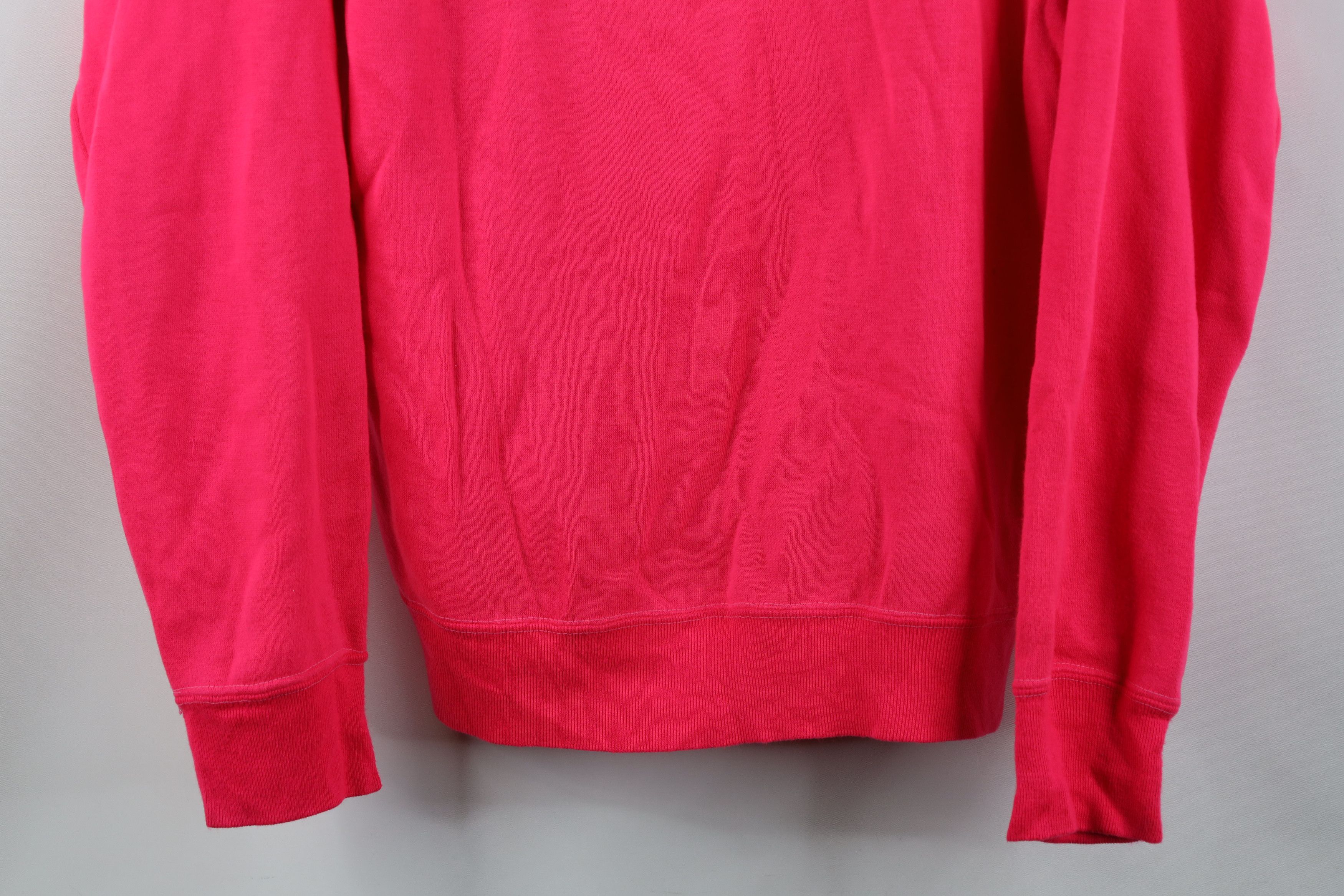 Vintage Vintage 70s Streetwear Crewneck Sweatshirt Neon Pink USA Size M / US 6-8 / IT 42-44 - 3 Thumbnail