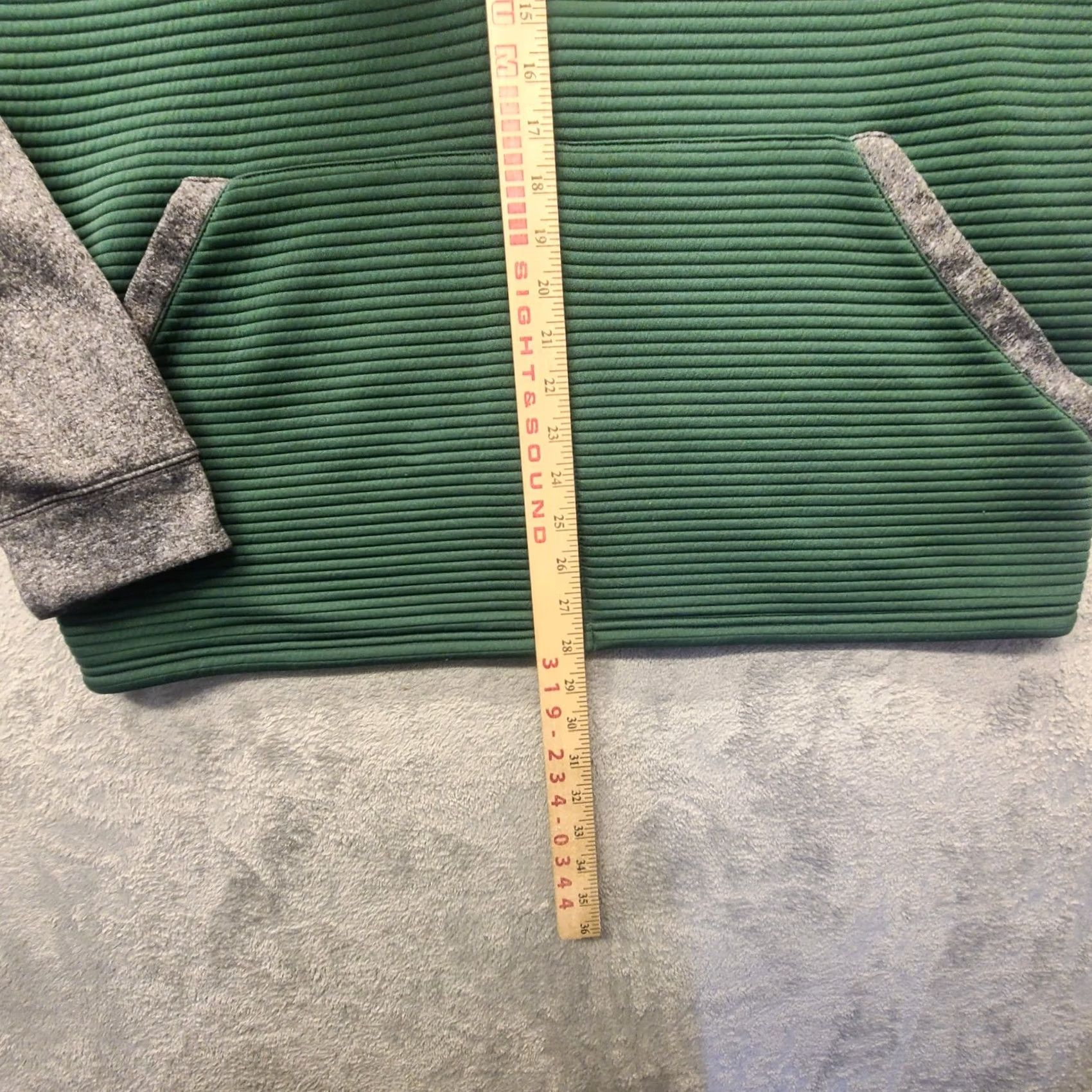 NFL VINTAGE? No. Green Bay Packers Pullover Mens XL Team Apparel Full Zip Hoodie Ribbed Casual Size US XL / EU 56 / 4 - 6 Thumbnail