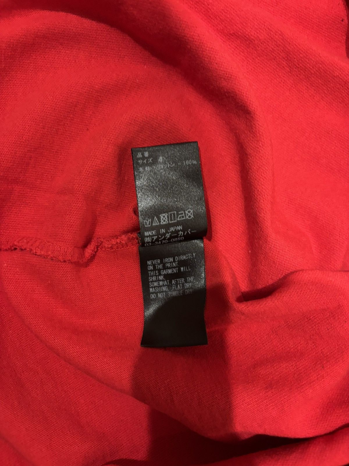 Undercover Mars89 x A Clockwork Orange Undercover SS20 LS Tee Red Size US XL / EU 56 / 4 - 8 Thumbnail