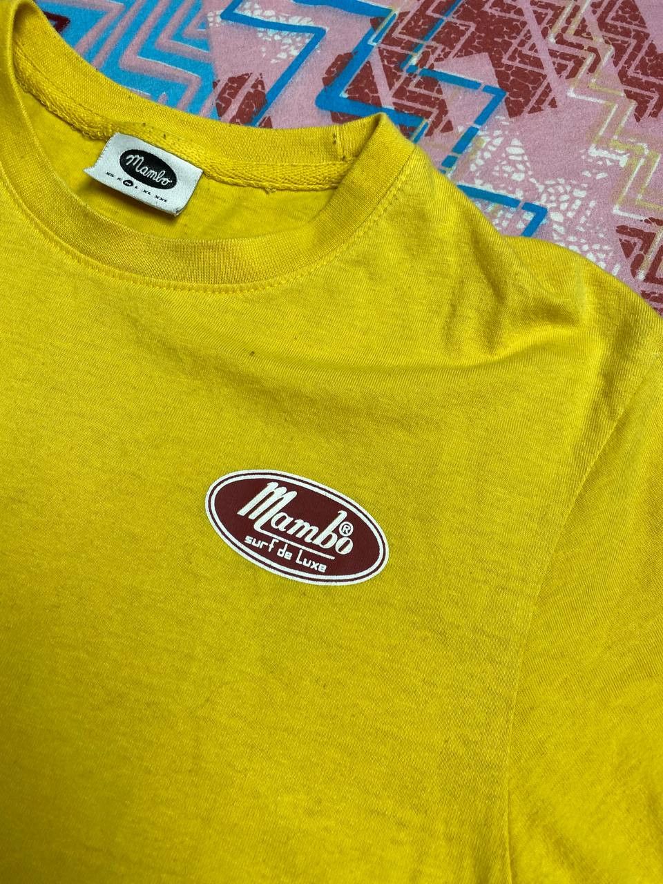 Mambo Streetwear T-Shirt yellow Mambo big logo Y2K Vintage Size US M / EU 48-50 / 2 - 6 Thumbnail