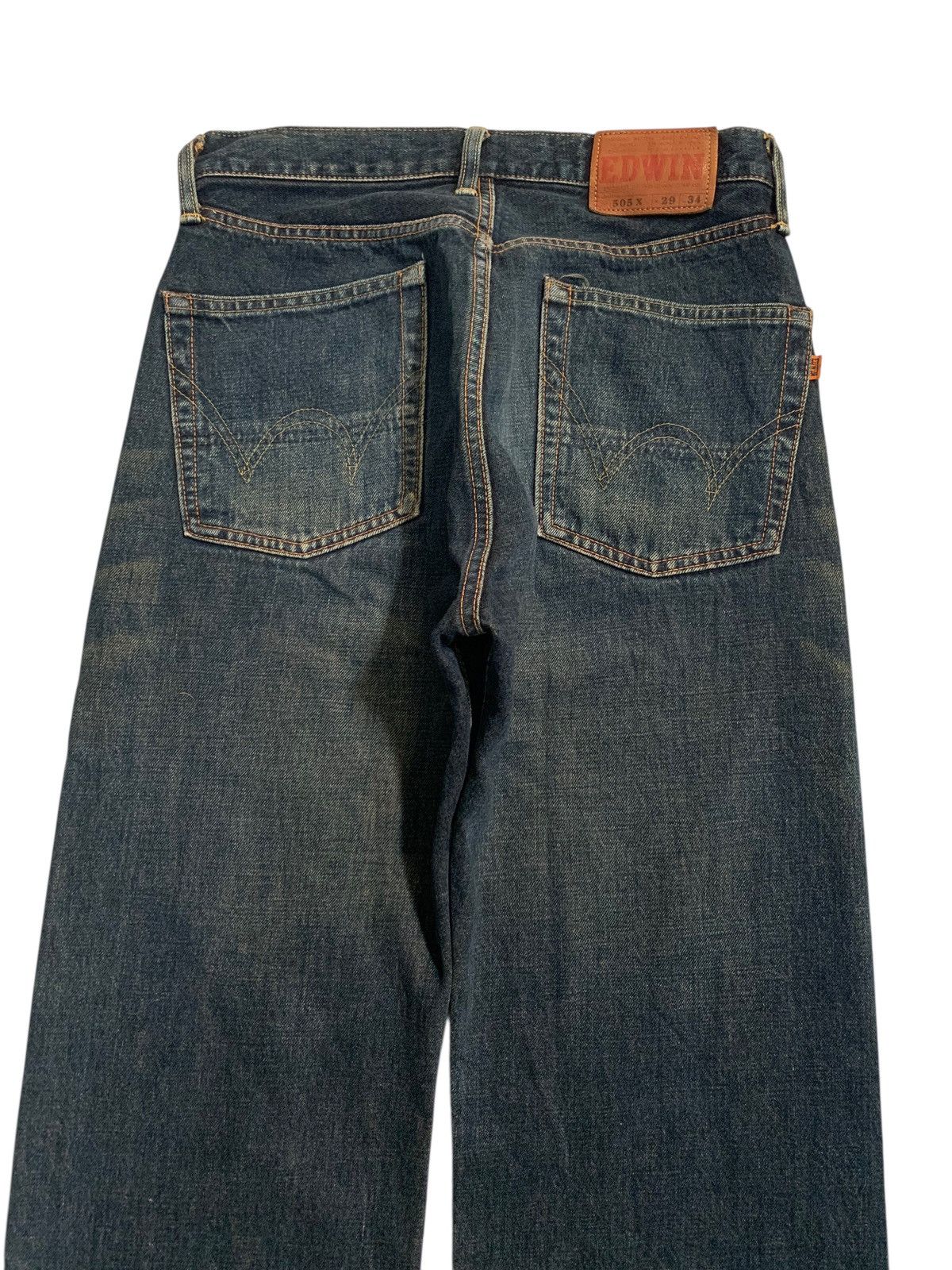 Kapital VINTAGE EDWIN 505X SELVEDGE RUSTY JAPANESE DENIM Size US 28 / EU 44 - 9 Thumbnail