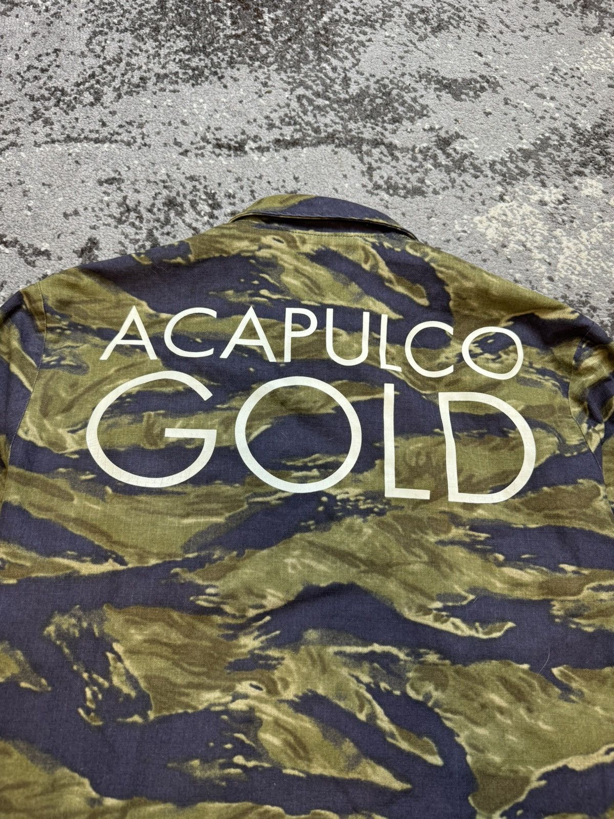 Acapulco Gold × Vintage Vintage Y2K Acapulco Gold Camo Carti Active Jacket Size US M / EU 48-50 / 2 - 9 Thumbnail