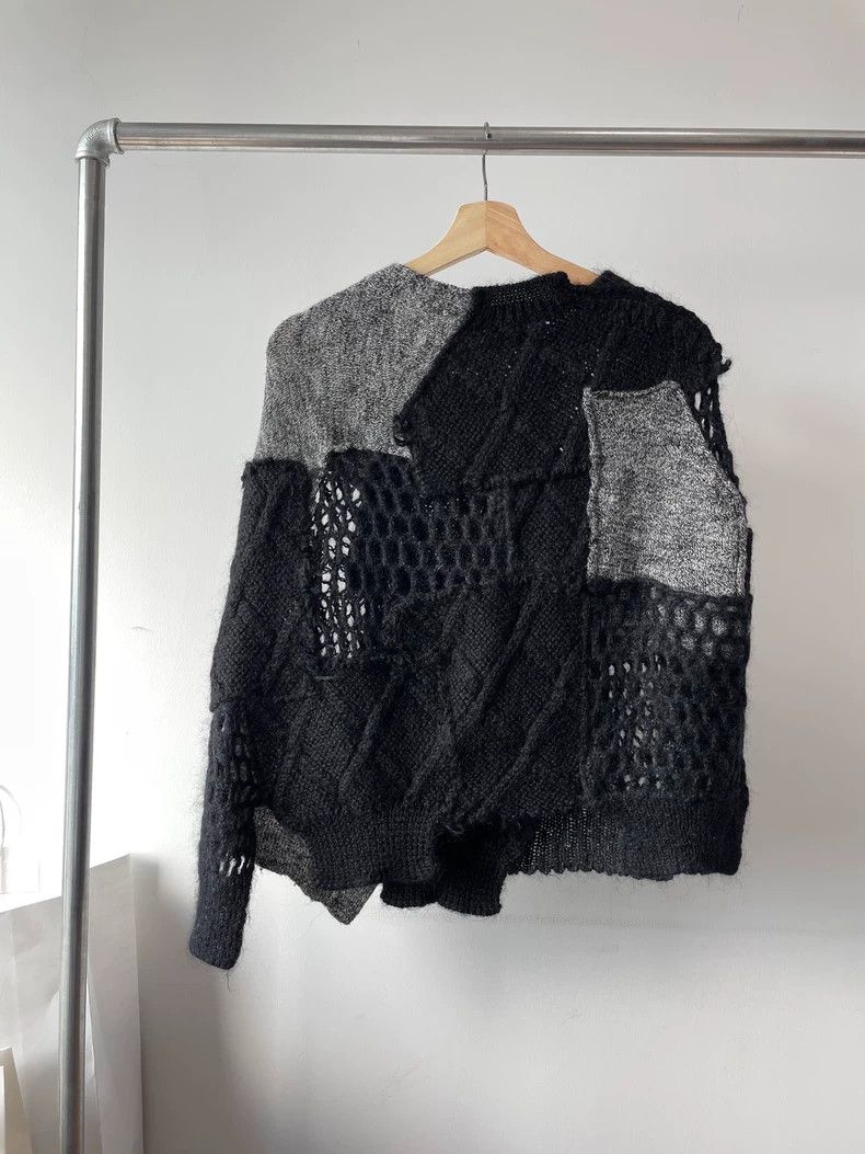 Comme des Garcons Comme Des Garcons Patchwork sweater Size S / US 4 / IT 40 - 2 Thumbnail