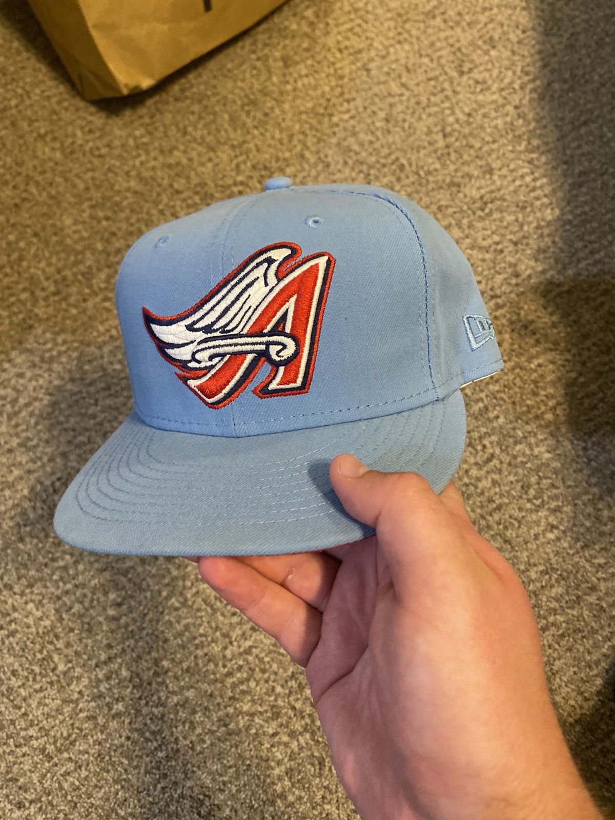 New Era New Era - Baby Blue/Red UV - Anaheim Angels - 7 3/4 Size ONE SIZE - 1 Thumbnail