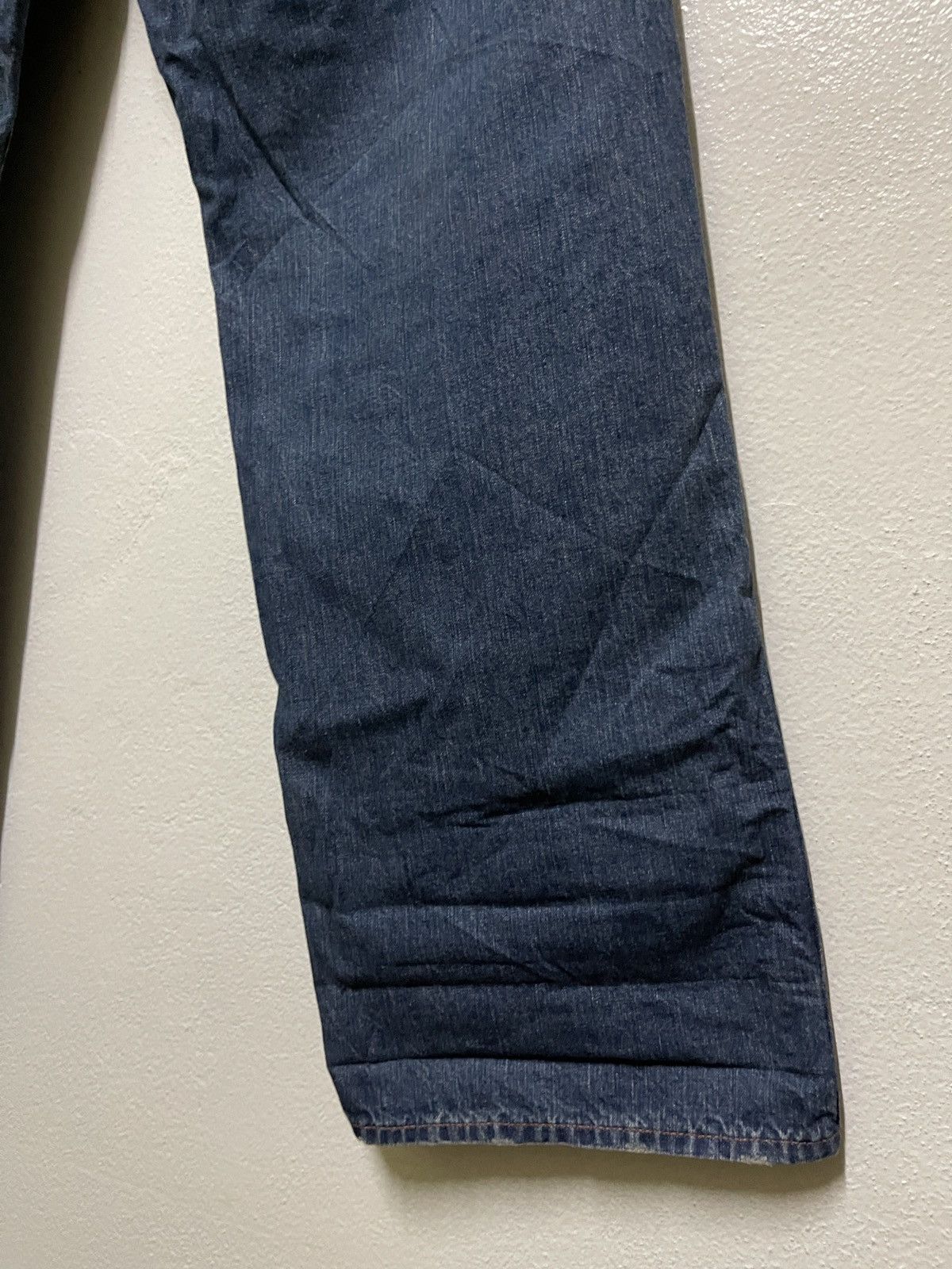 Japanese Brand Cootie Productions Buckle Back Jeans Faded Size US 32 / EU 48 - 16 Thumbnail