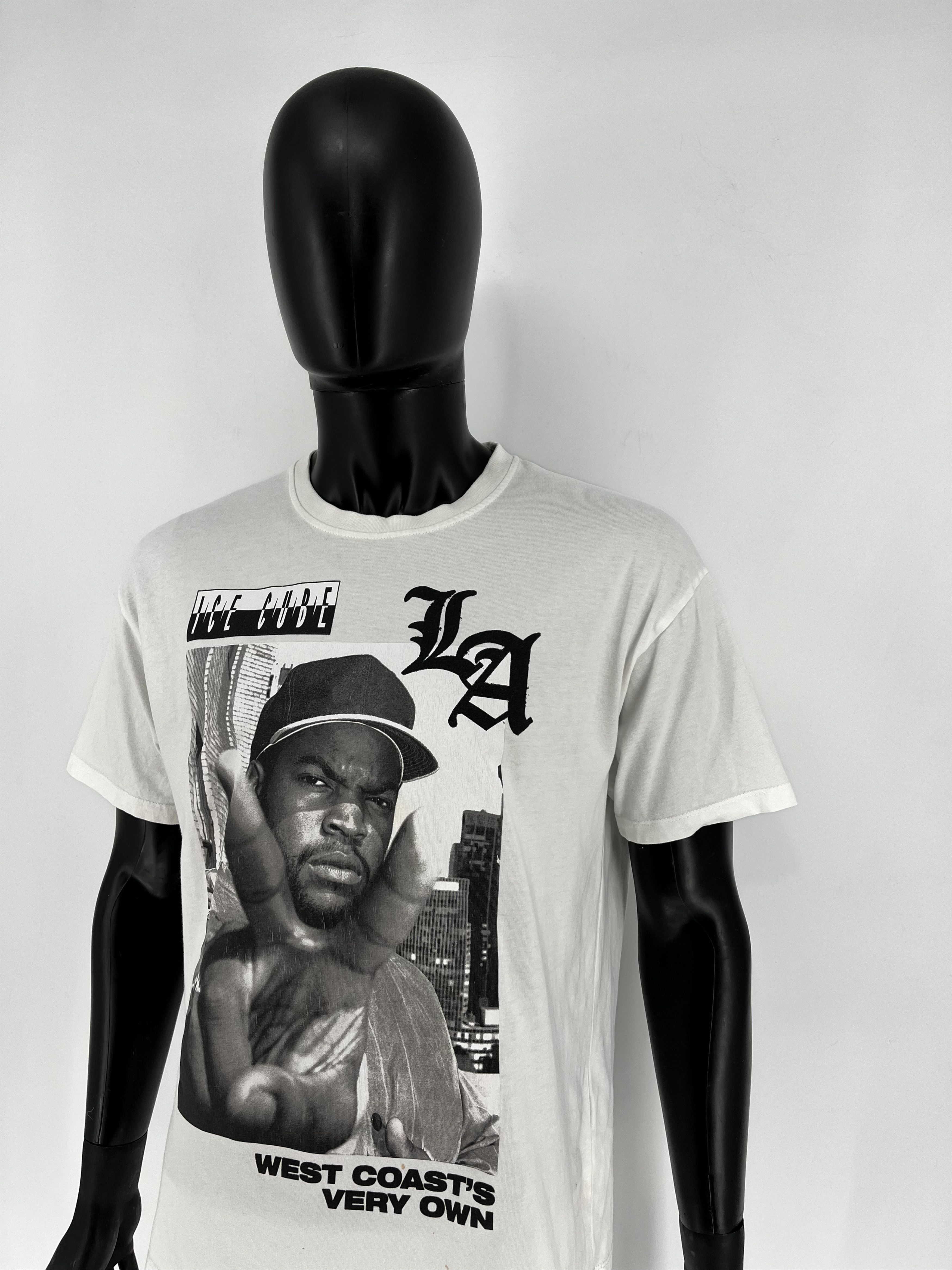 Band Tees × Rap Tees × Vintage Vintage Y2K Ice Cube Rap Tee Art Band Rock Streetwear Size US S / EU 44-46 / 1 - 4 Thumbnail