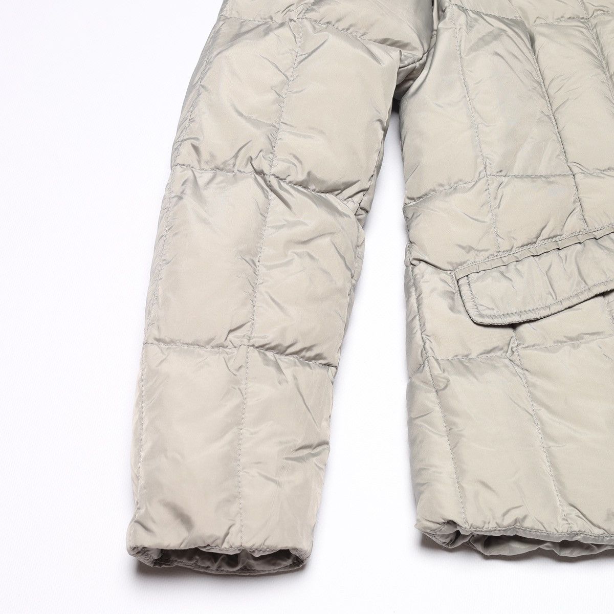 Eleventy Eleventy Goose Down Nylon Jacket Puffer Grey Size M / US 6-8 / IT 42-44 - 9 Thumbnail