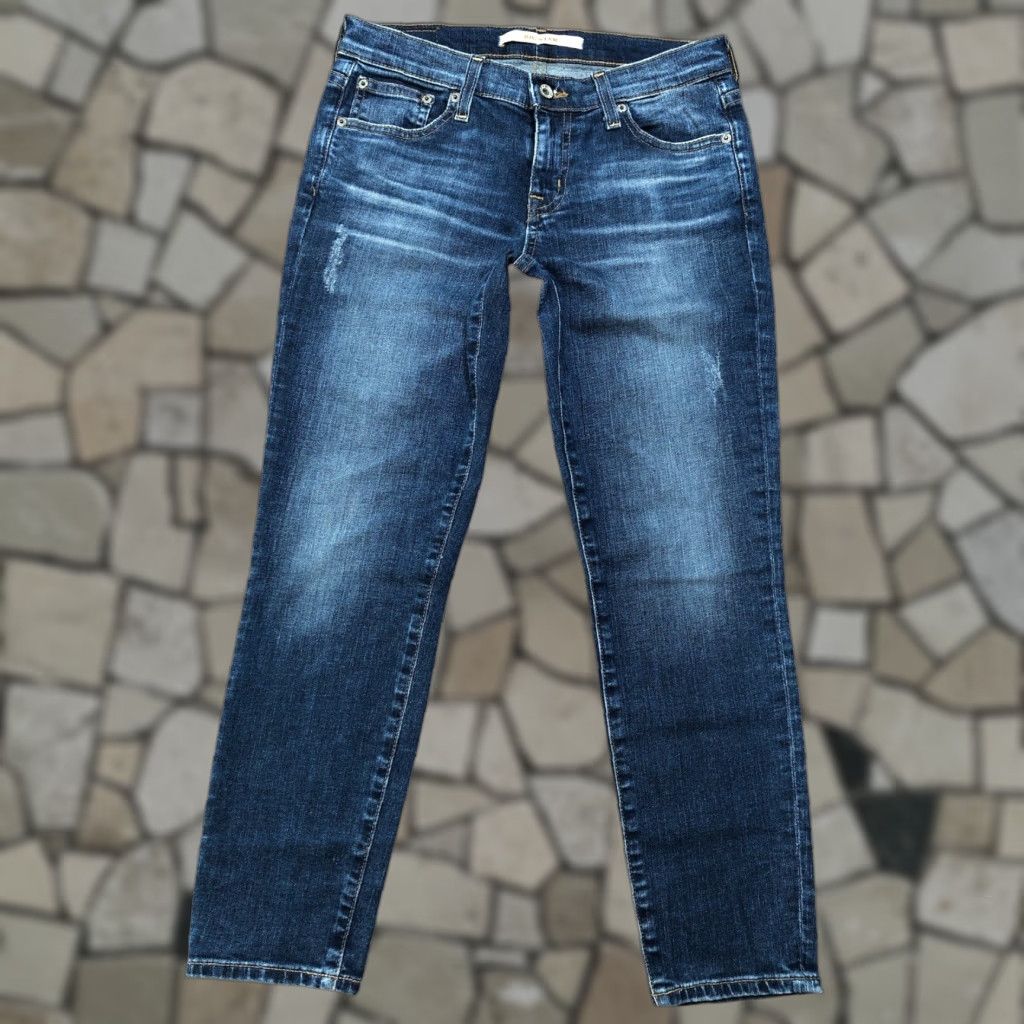 Denime Big Star Womens Jeans Capri Cropped Denim Blue 27 X 25.5 Inseam Size 27" / US 4 / IT 40 - 1 Thumbnail