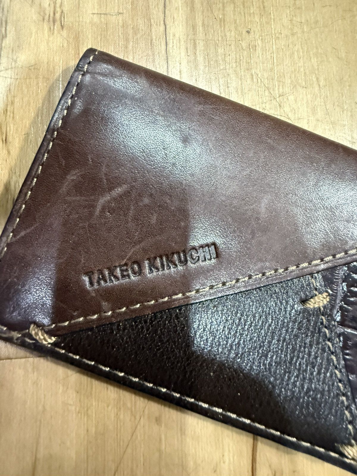 Takeo Kikuchi Takeo Kikuchi Leather wallet Size ONE SIZE - 3 Thumbnail
