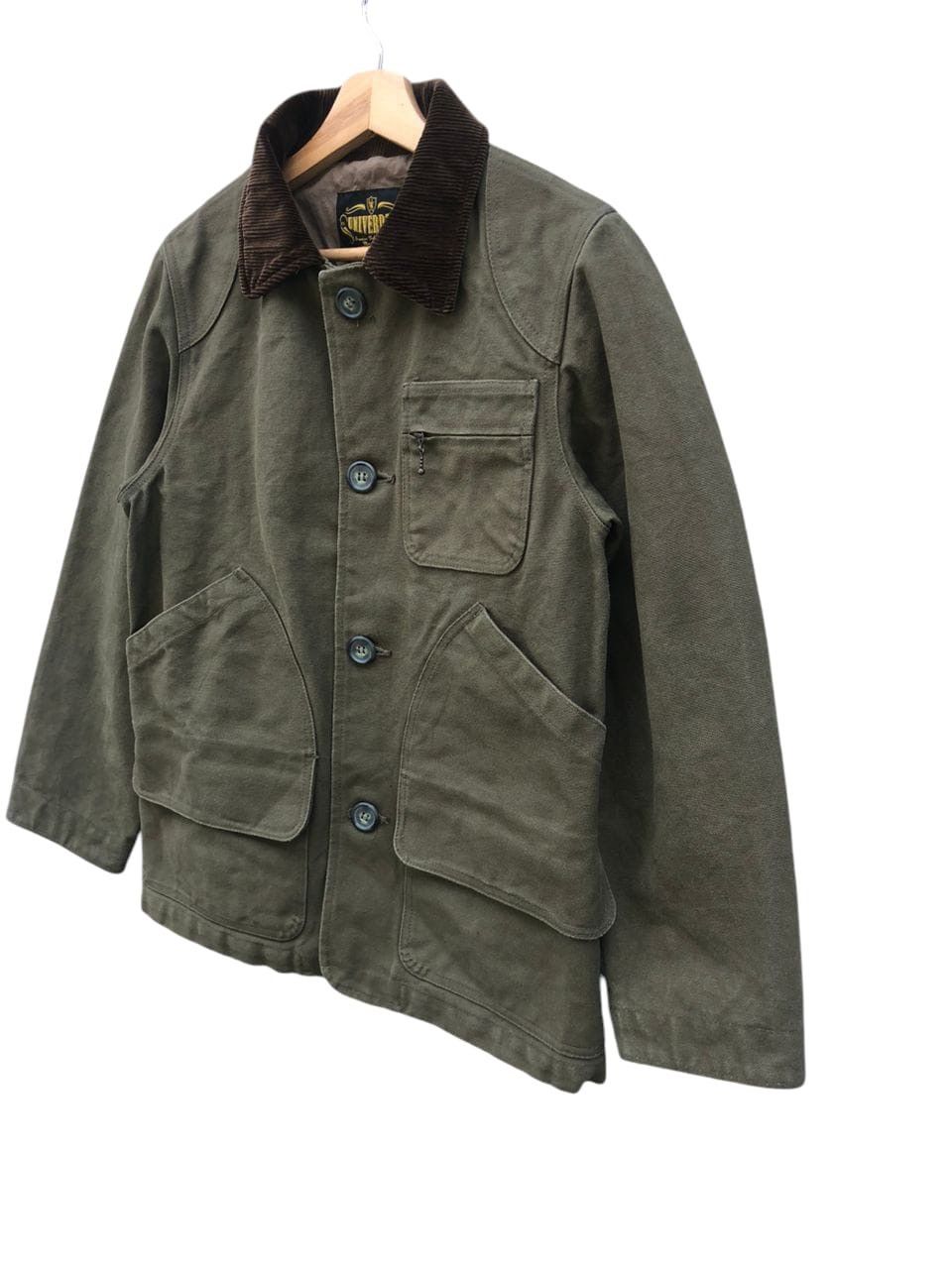 Japanese Brand × Vintage Vintage Univerd72 Houston Duck Canvas Hunting Jacket Rare Size US S / EU 44-46 / 1 - 5 Thumbnail
