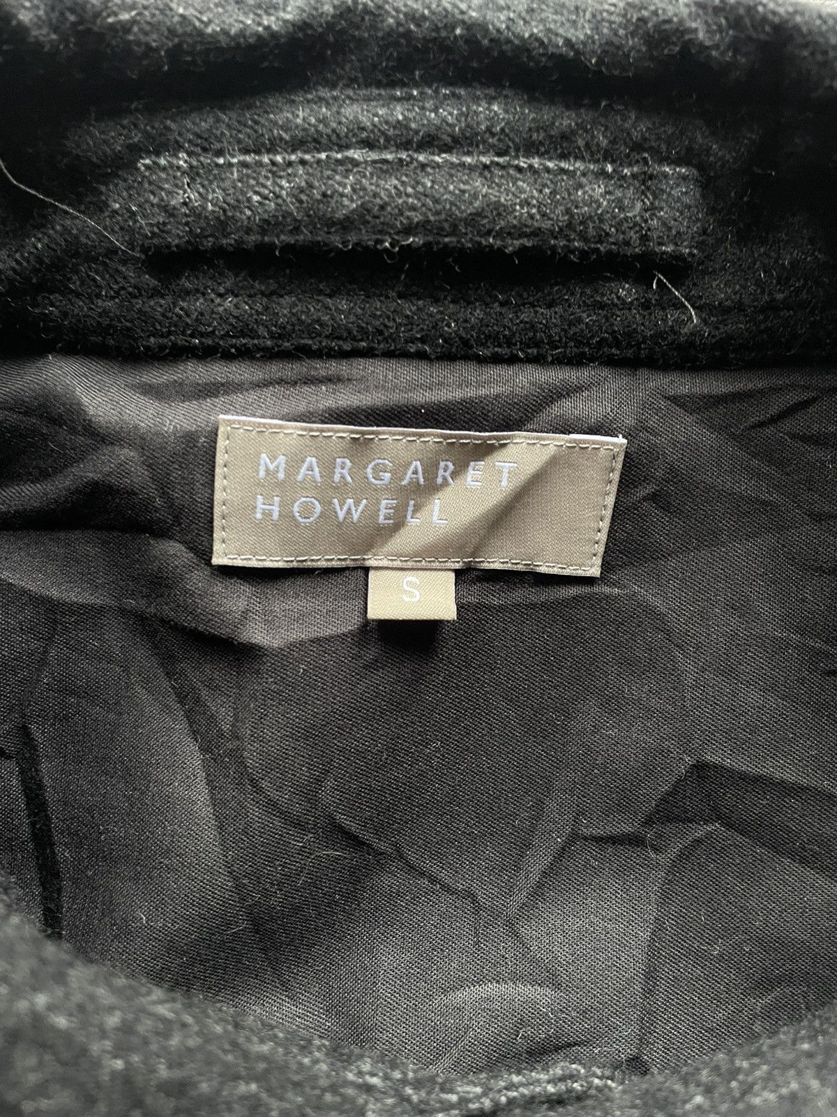 Margaret Howell Margaret Howell Shirt Wool Cotton Black Size Small Size US S / EU 44-46 / 1 - 6 Thumbnail