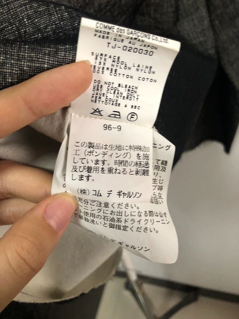 Comme des Garcons Comme Des Garcons MSpecial texture fabric double breasted j Size US M / EU 48-50 / 2 - 8 Thumbnail