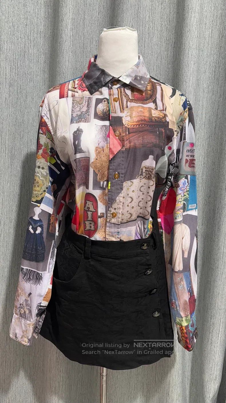 Vivienne Westwood Vivienne Westwood Printed Shirt Size L / US 10 / IT 46 - 1 Thumbnail