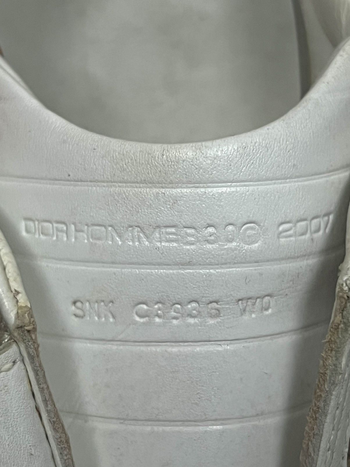 Dior Dior Homme SS07 Triple Velcro Strap Low-Top Sneaker Size US 8 / EU 41 - 7 Thumbnail