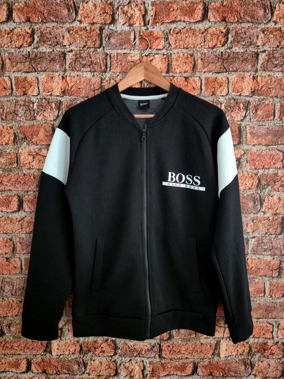 Hugo Boss Hugo Boss Fashion College J. Bomber Jacket - Small Size US S / EU 44-46 / 1 - 1 Thumbnail