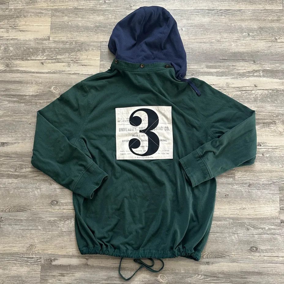 Polo Ralph Lauren Vintage Polo Ralph Lauren 381 Bleeker 1967 NYC Hooded Rugby Size US XXL / EU 58 / 5 - 5 Thumbnail