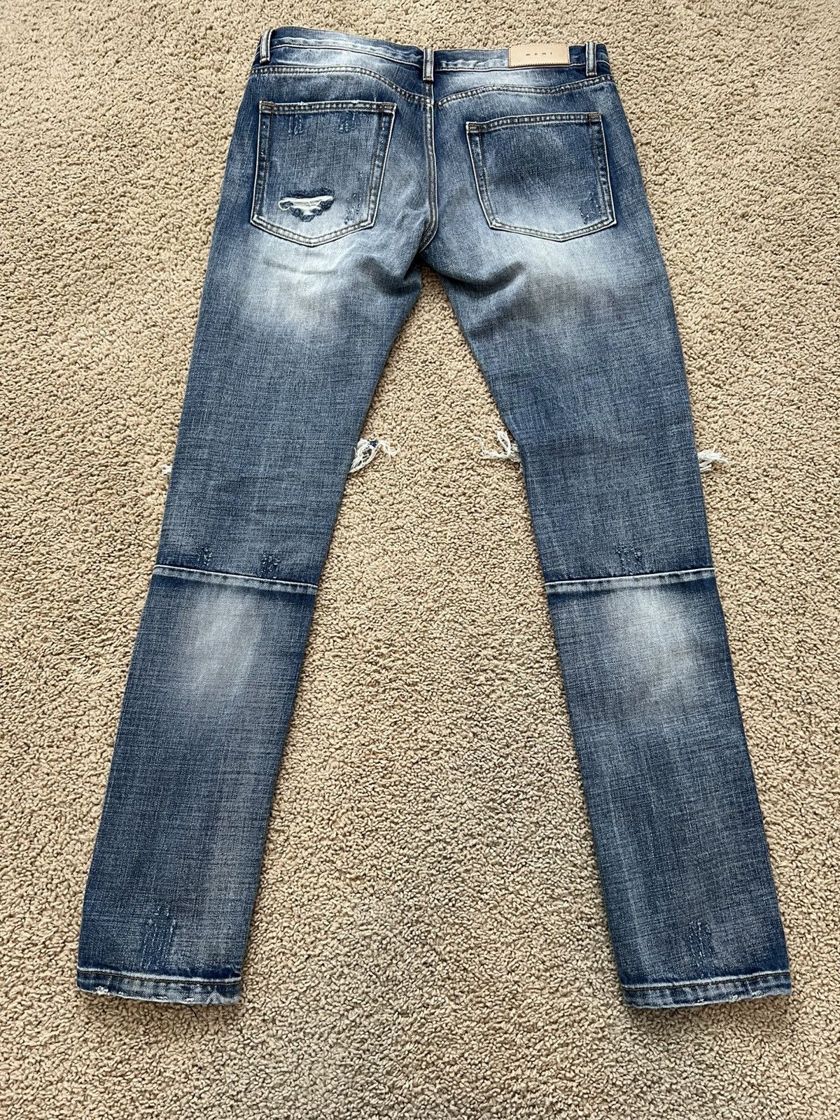 MNML Mnml Ripped Denim Jeans Size US 32 / EU 48 - 3 Thumbnail